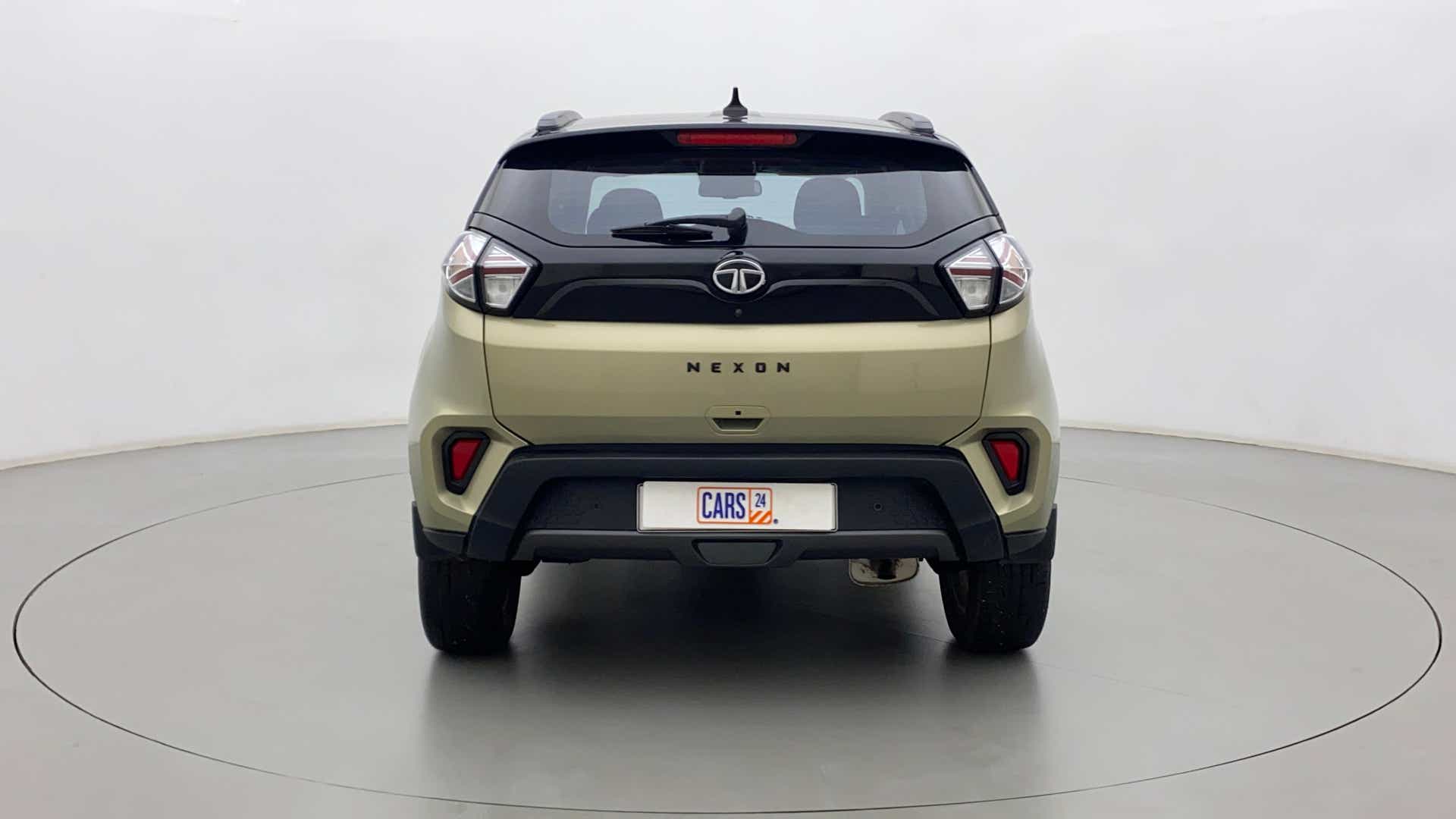 Rear view of a Tata Nexon 2017-2023