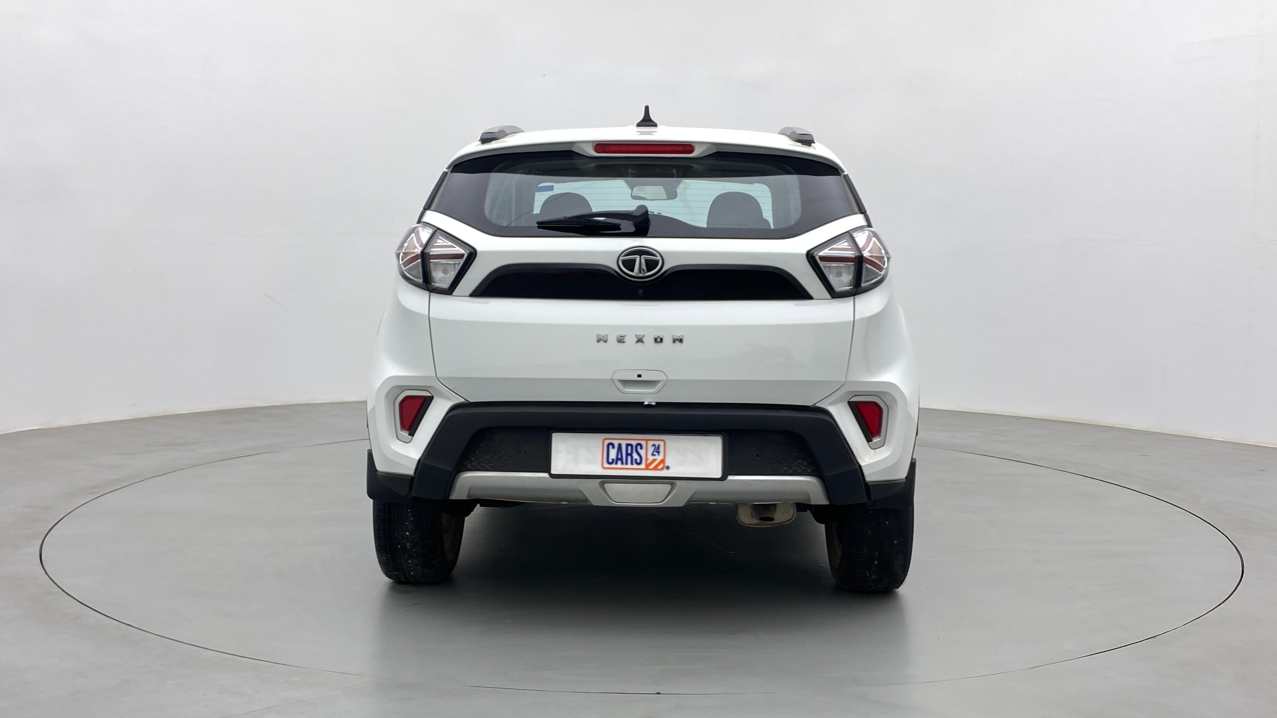 Rear view of a Tata Nexon 2017-2023