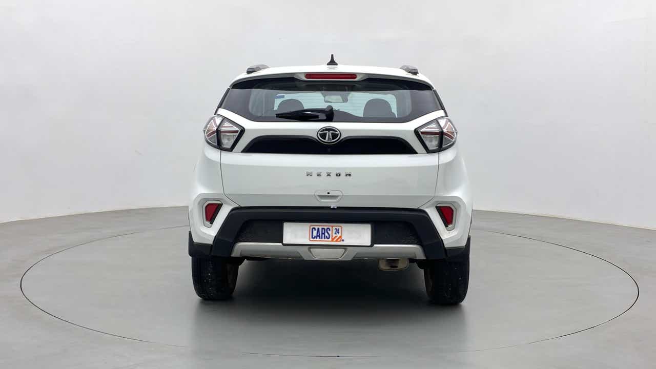 Rear view of a Tata Nexon 2017-2023