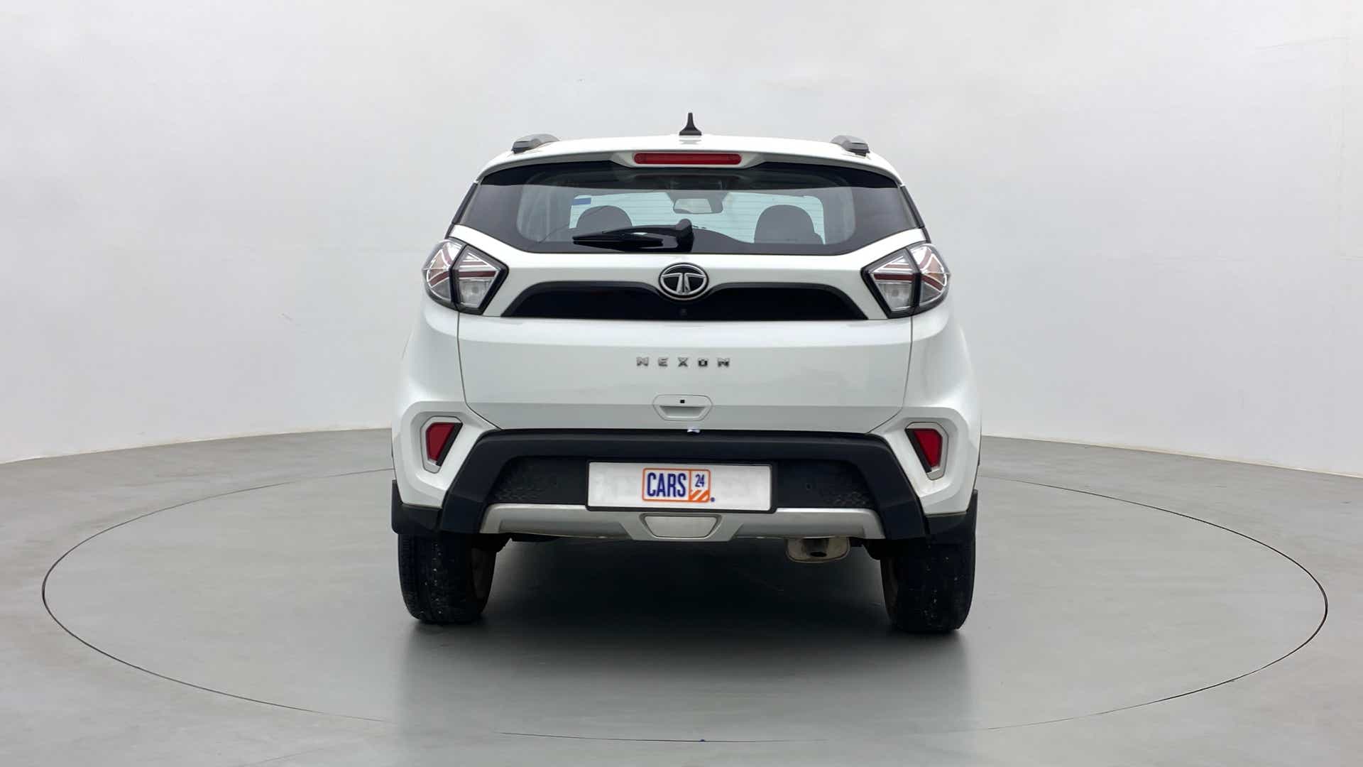 Rear view of a Tata Nexon 2017-2023