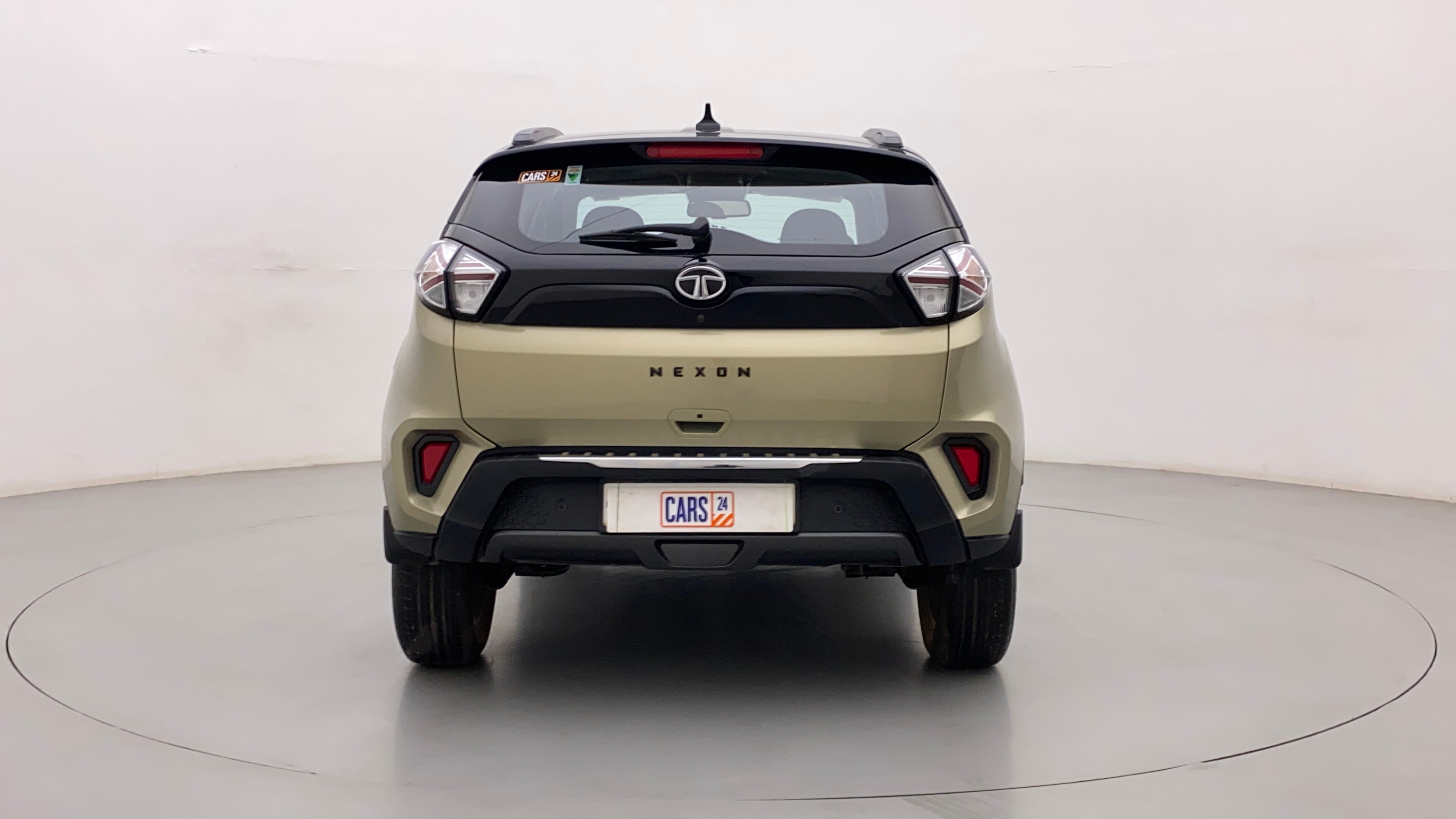 Rear view of a Tata Nexon 2017-2023