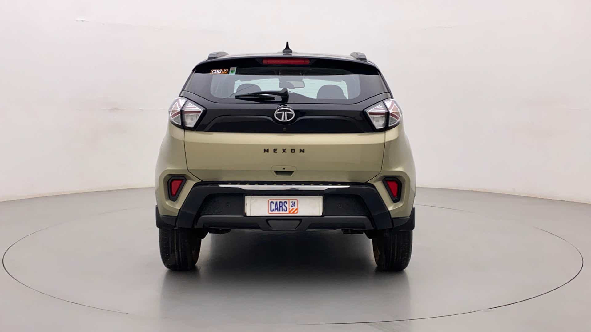 Rear view of a Tata Nexon 2017-2023