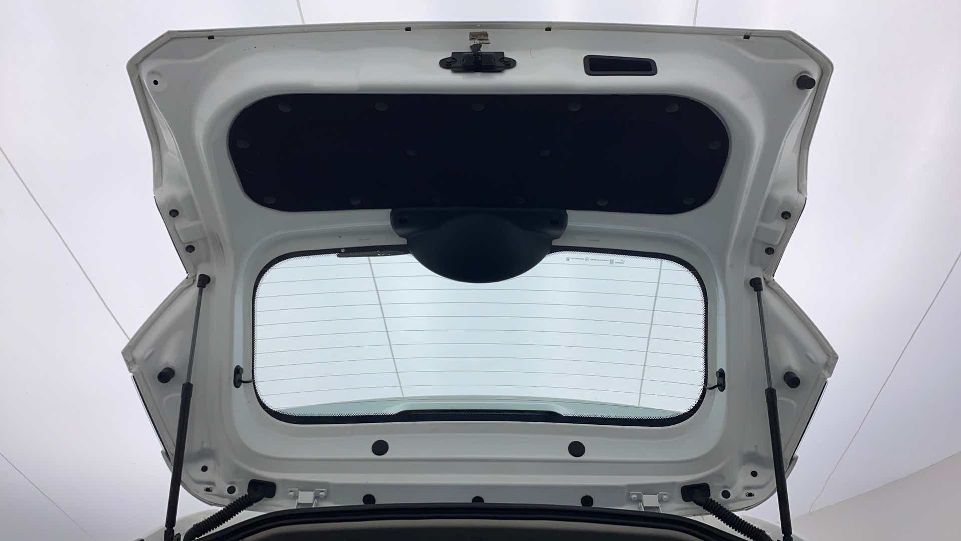 Inside view of boot lid of a Tata Nexon 2017-2023