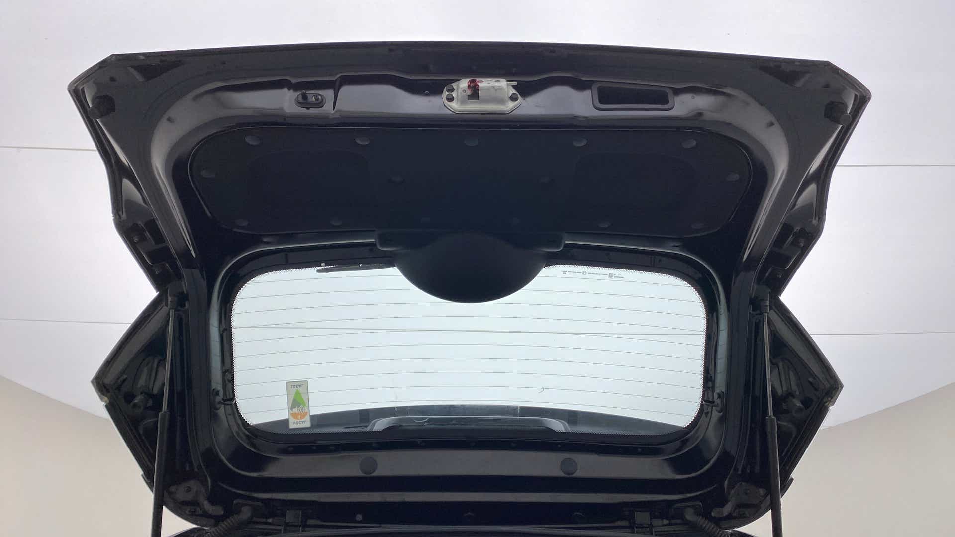 Inside view of bootlid of a Tata Nexon 2017-2023