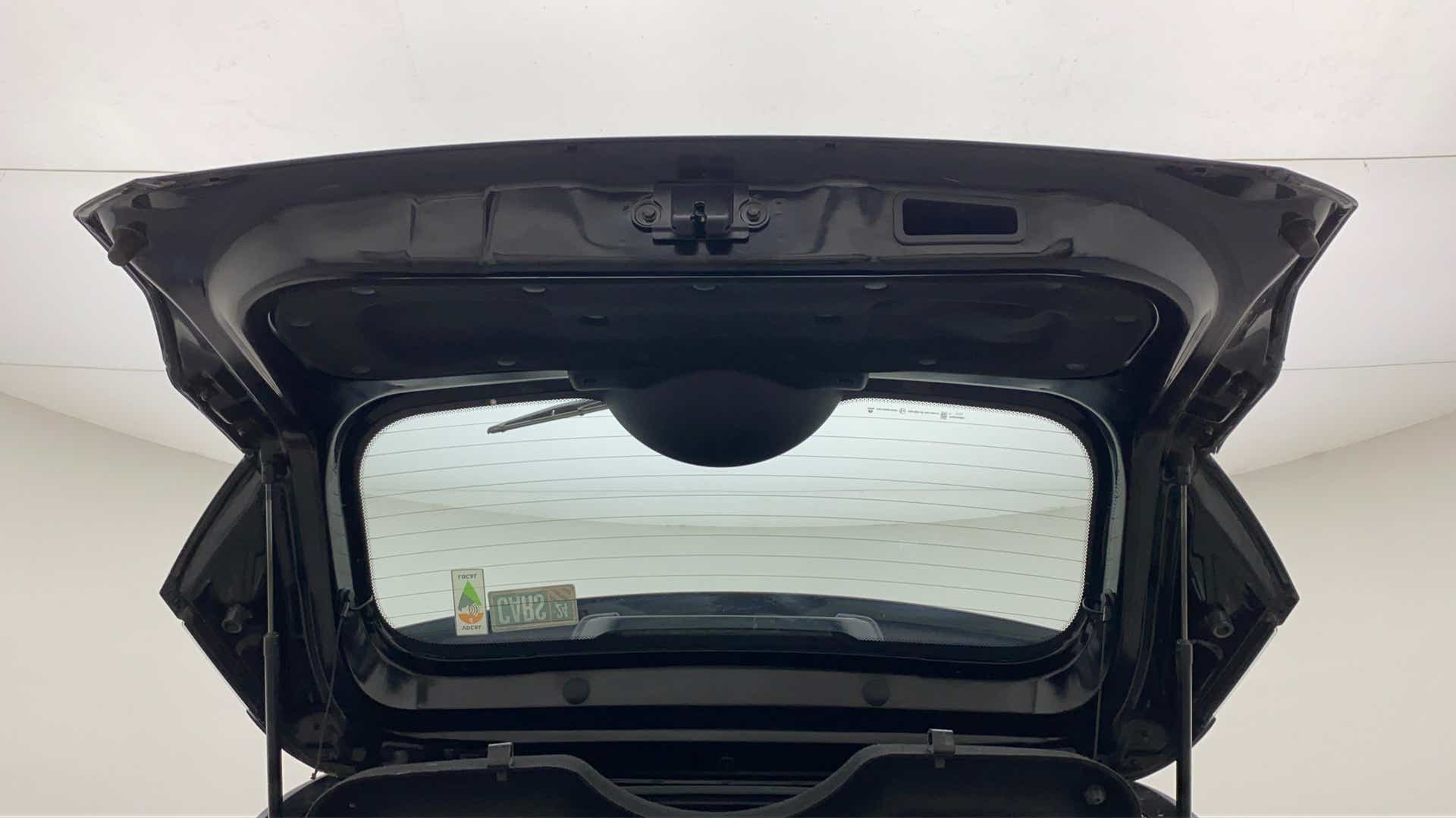 Open boot view of a Tata Nexon 2017-2023