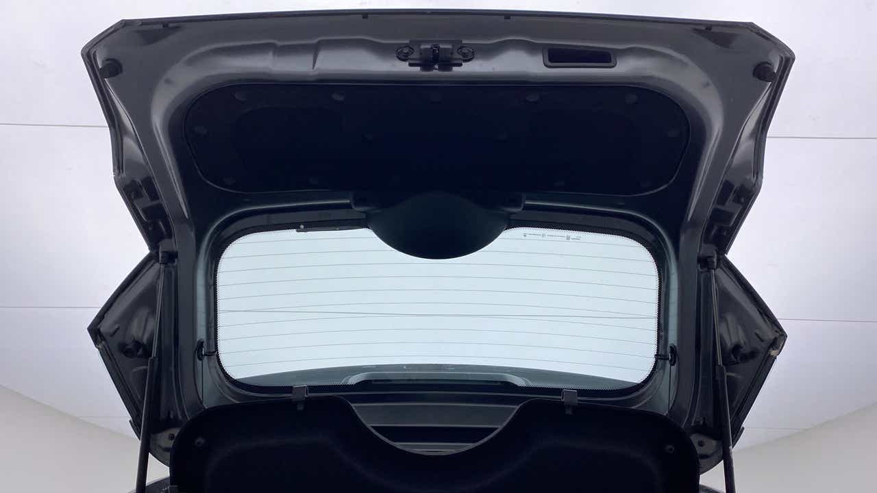 Boot lid interior view of a Tata Nexon 2017-2023