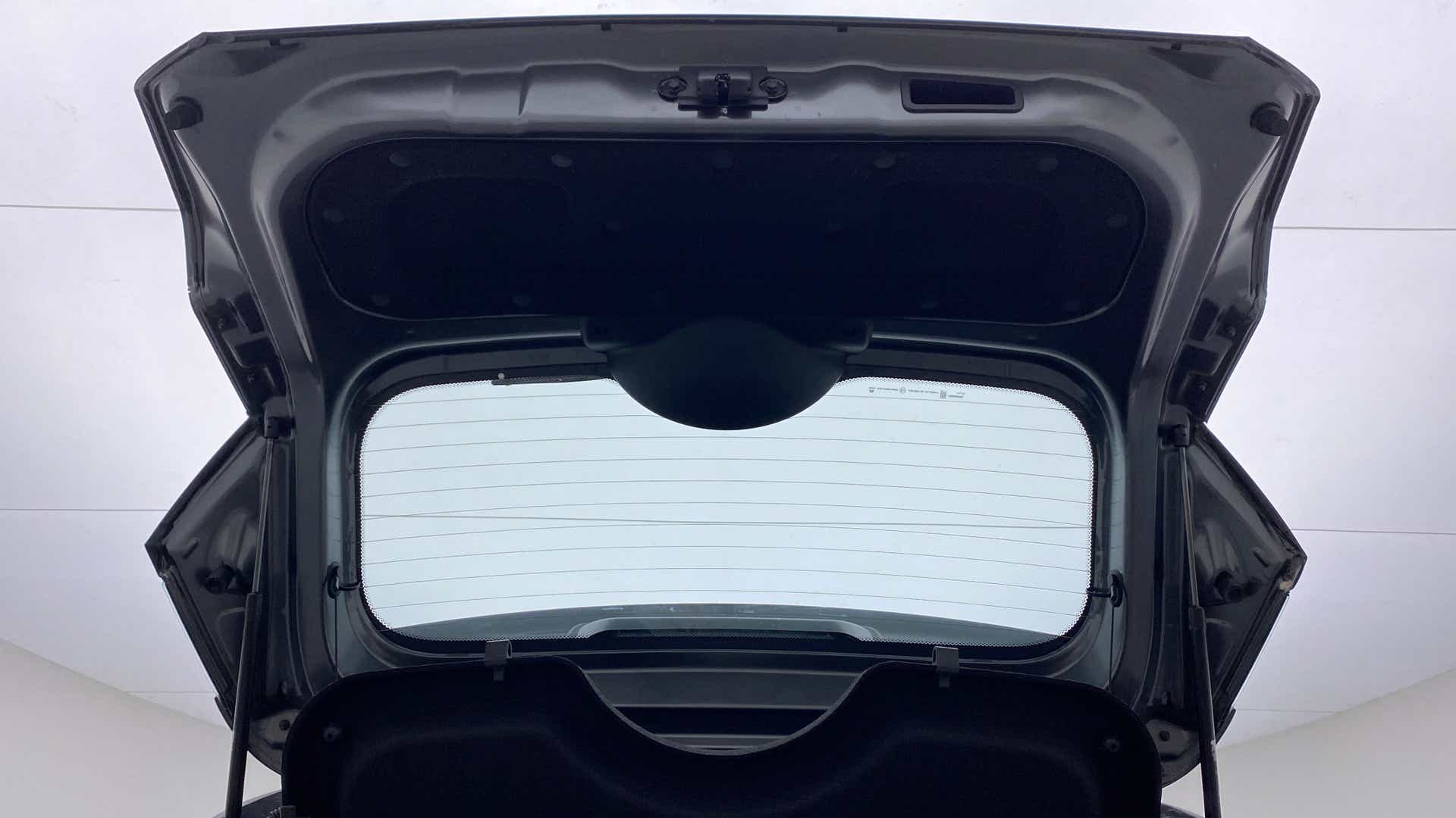 Boot lid interior view of a Tata Nexon 2017-2023