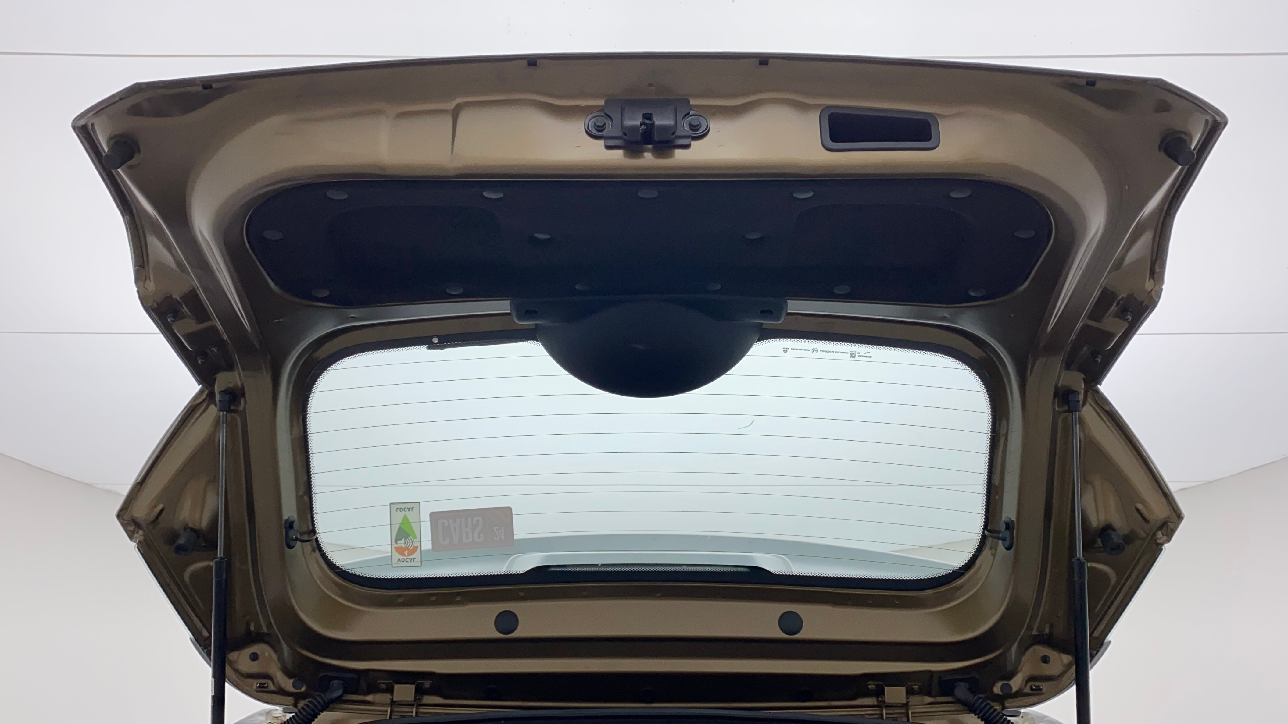 Boot lid interior of a Tata Nexon 2017-2023