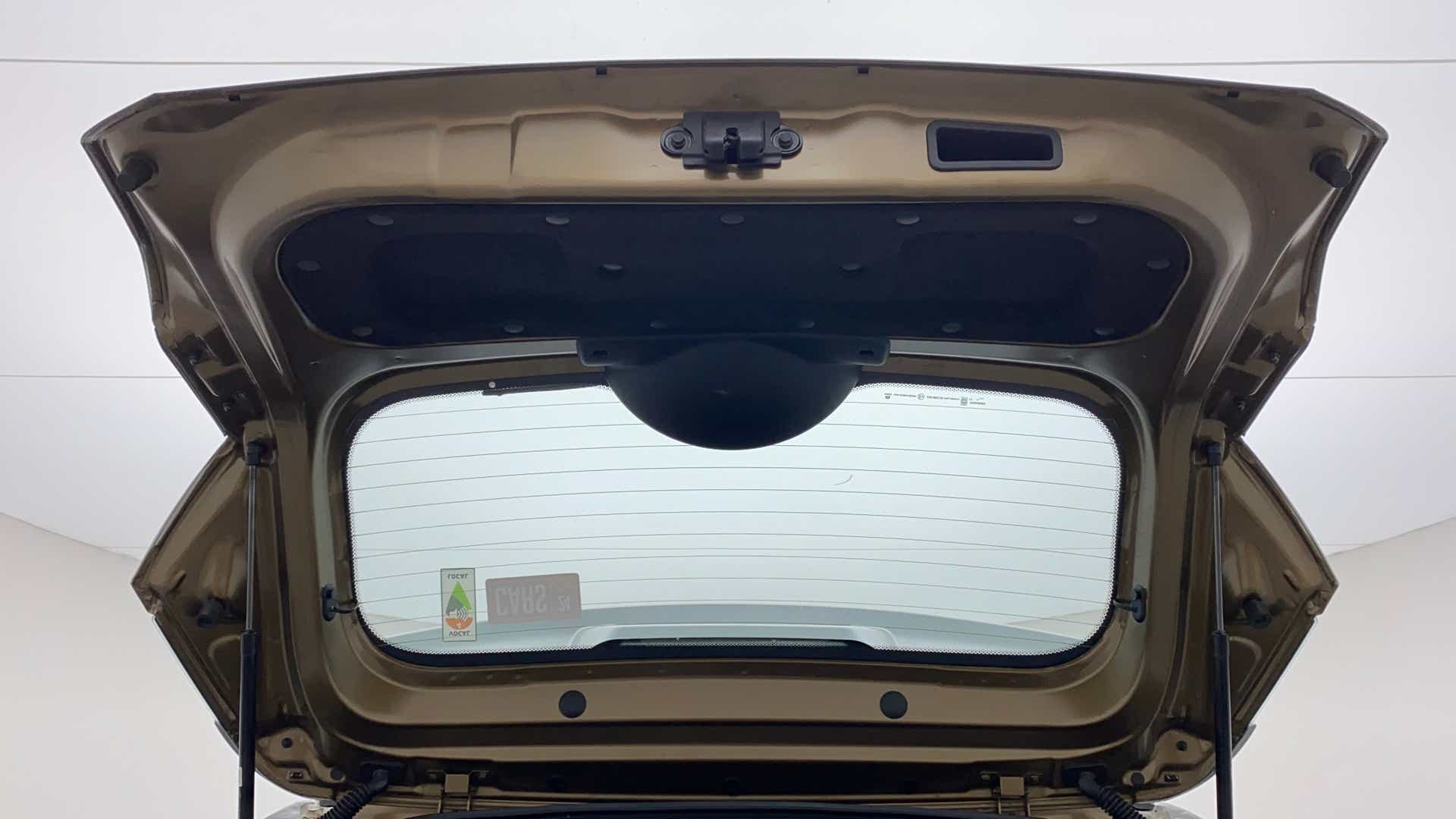 Boot lid interior of a Tata Nexon 2017-2023