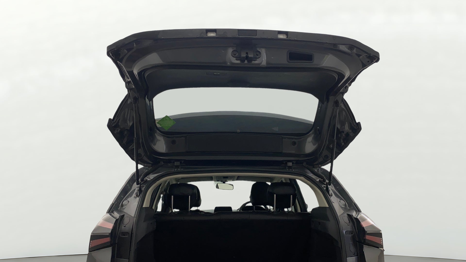 Boot space view of a Tata Nexon