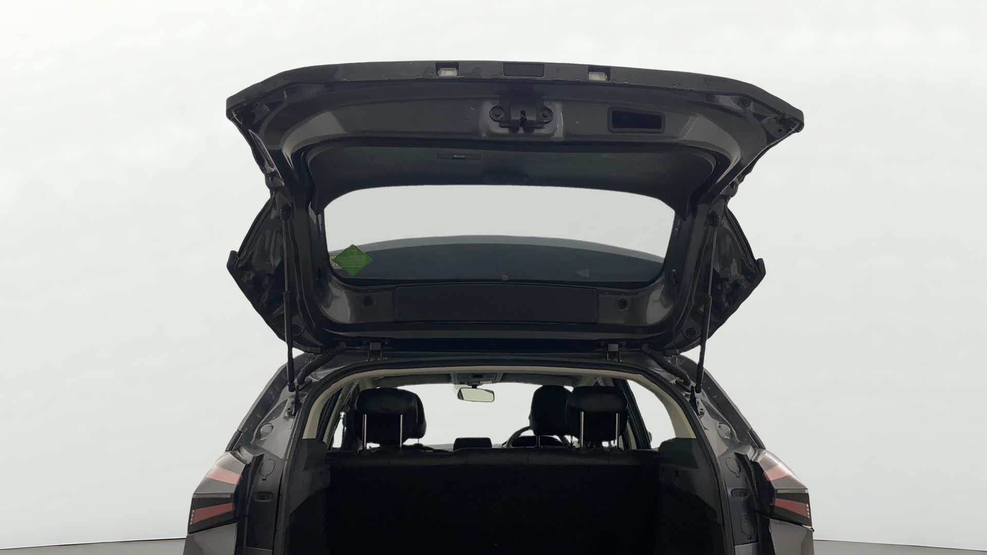 Boot space view of a Tata Nexon