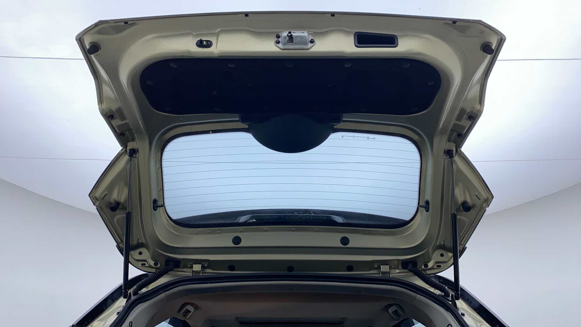 Boot lid interior view of a Tata Nexon 2017-2023