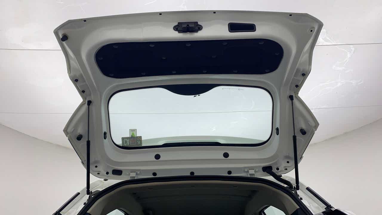 Open tailgate view of a Tata Nexon 2017-2023
