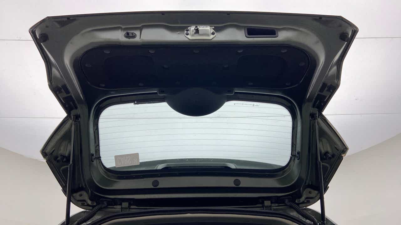 Boot lid interior view of a Tata Nexon 2017-2023