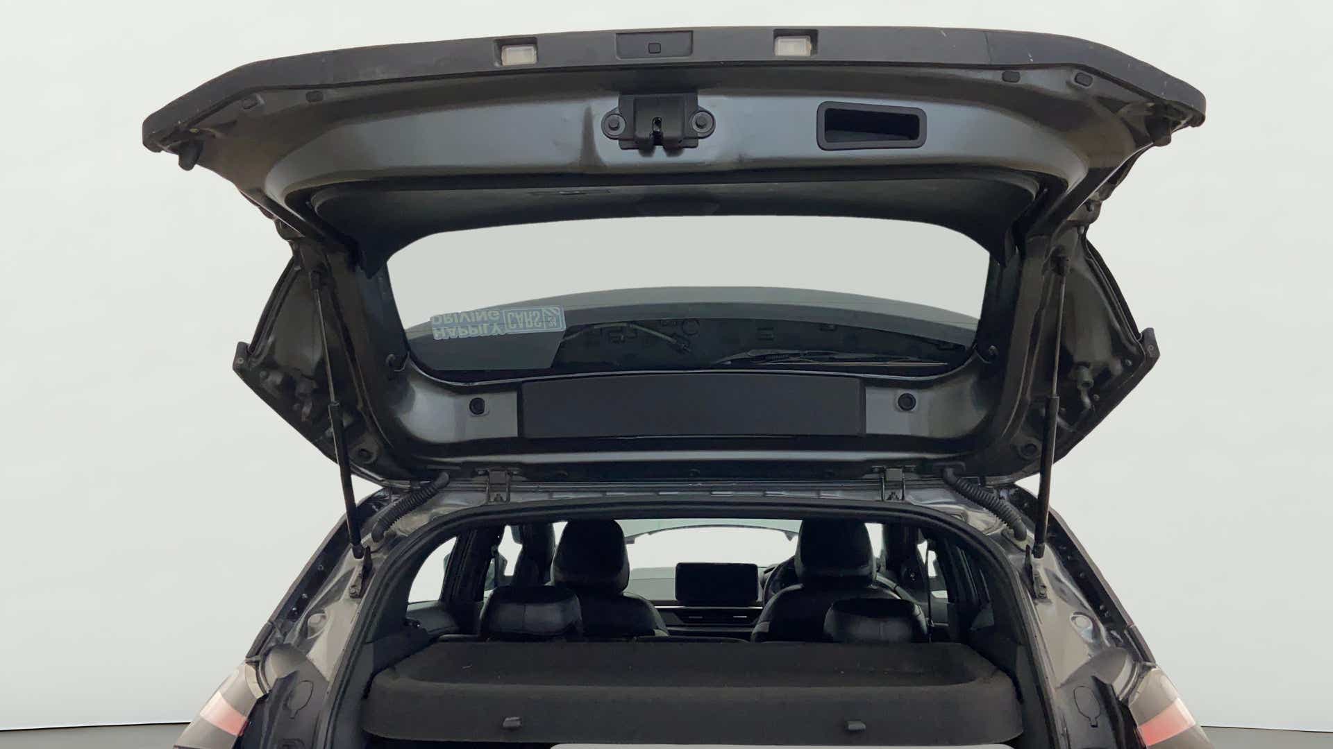 Boot open view of a Tata Nexon 2017-2023