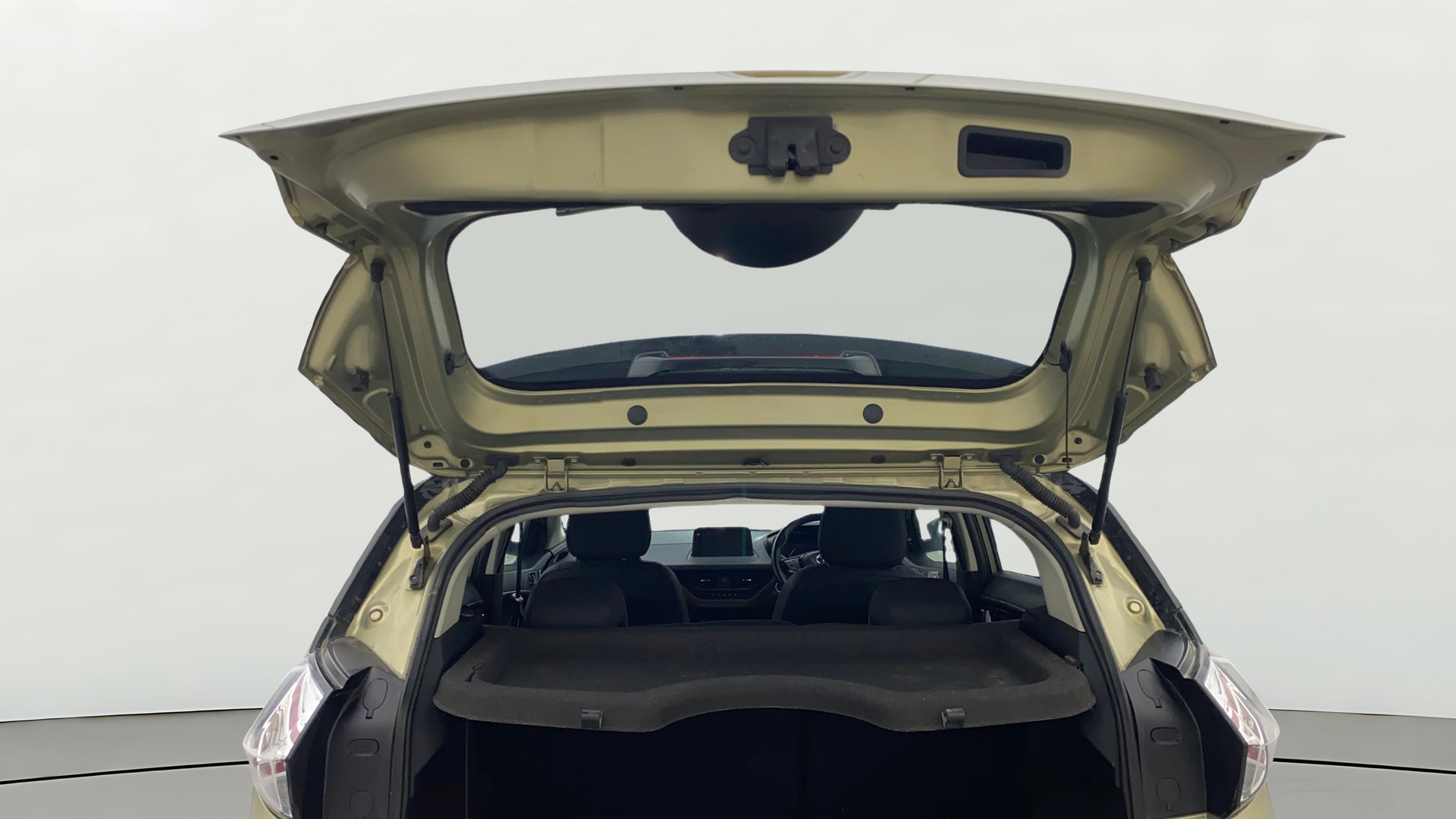 Boot view of a Tata Nexon 2017-2023