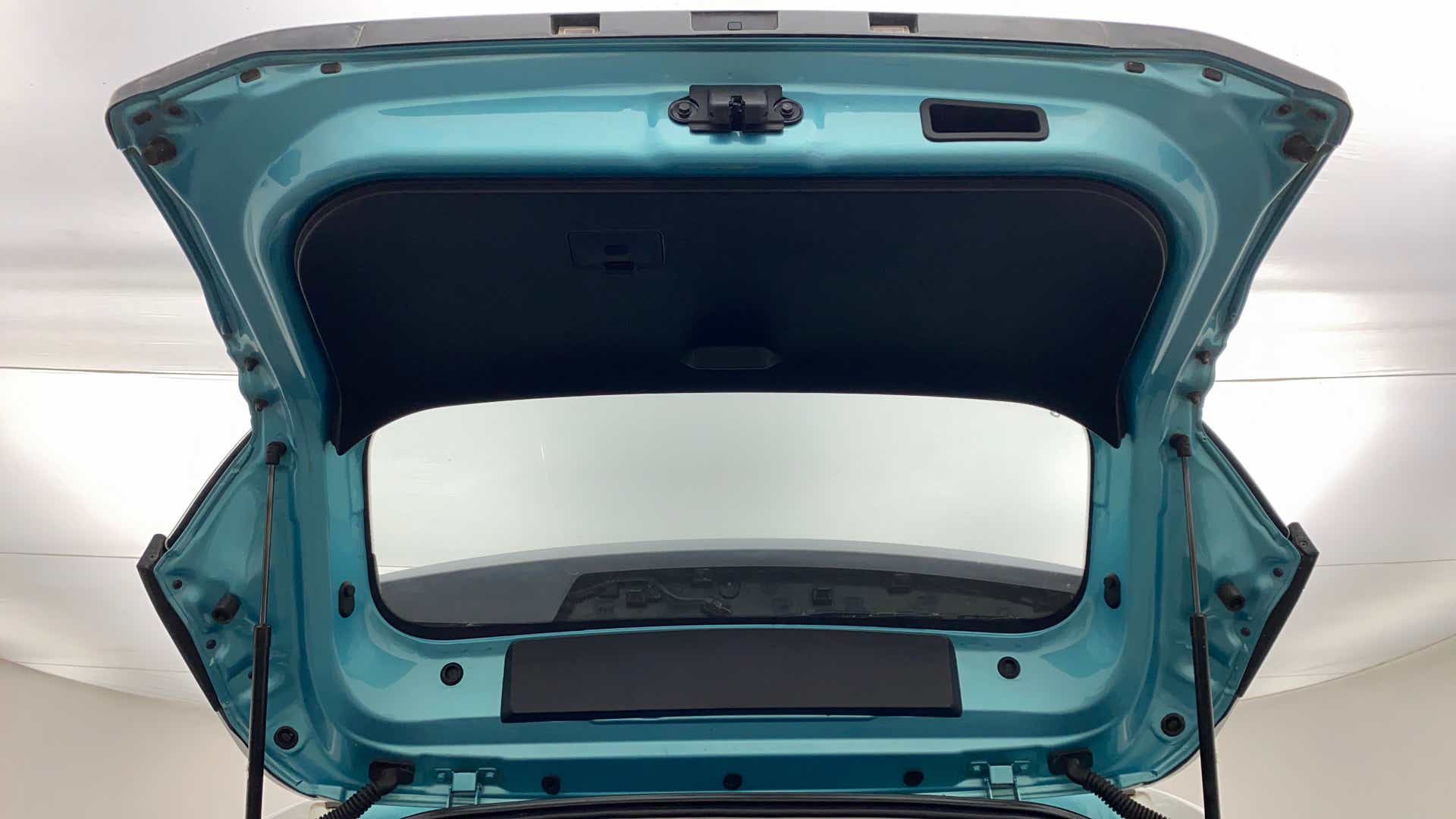 Boot lid interior view of a Tata Nexon 2017-2023