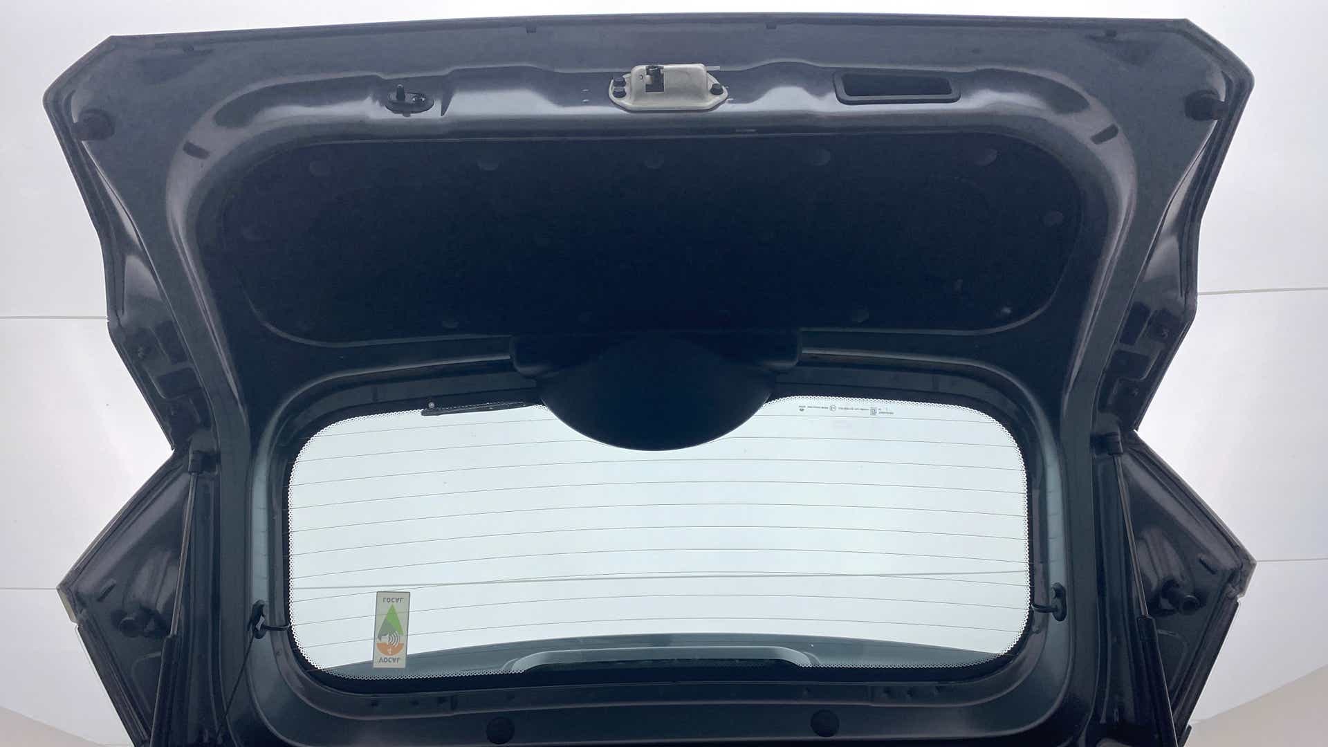 Tailgate interior view of a Tata Nexon 2017-2023