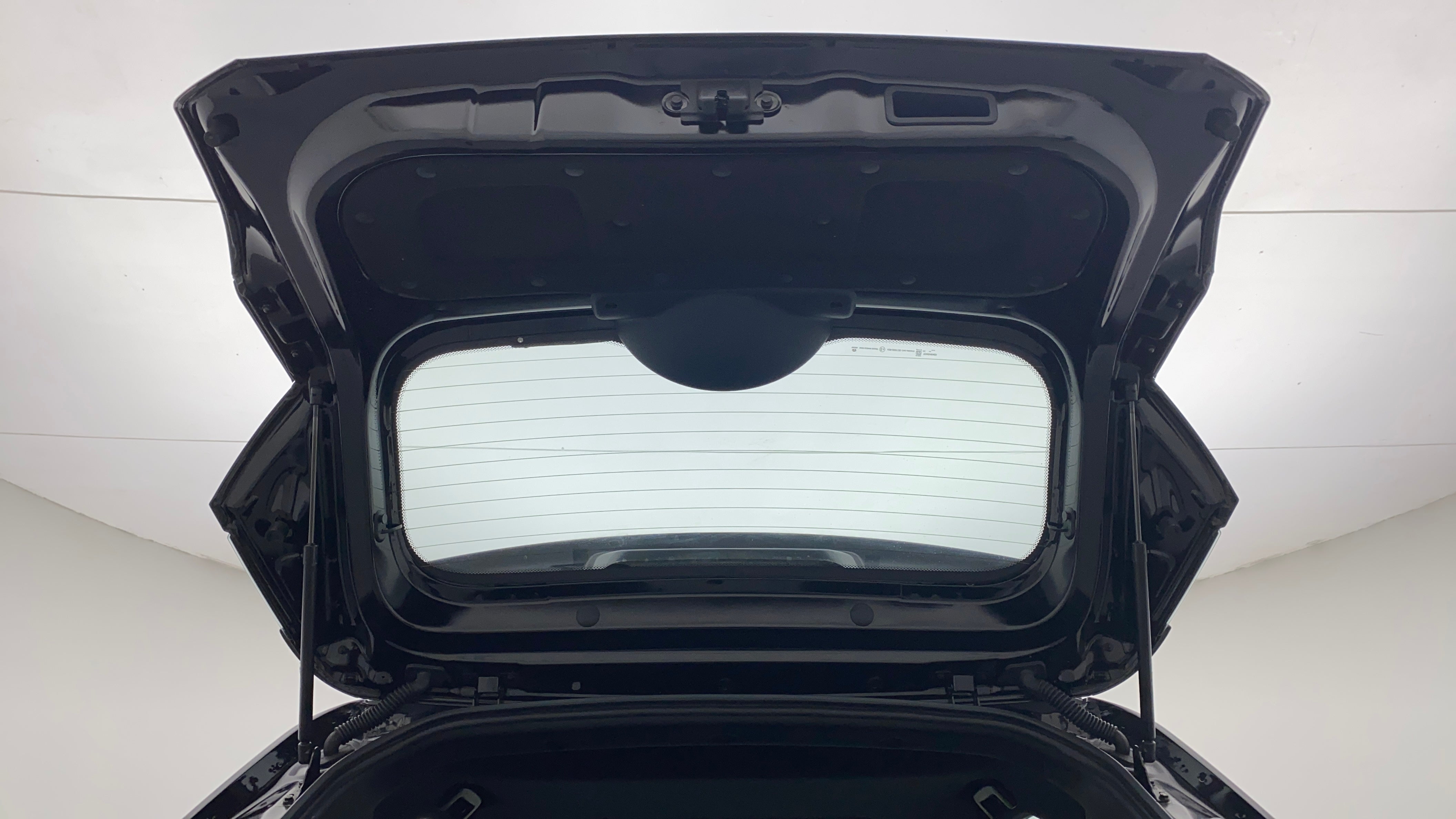 Boot lid interior of a Tata Nexon 2017-2023