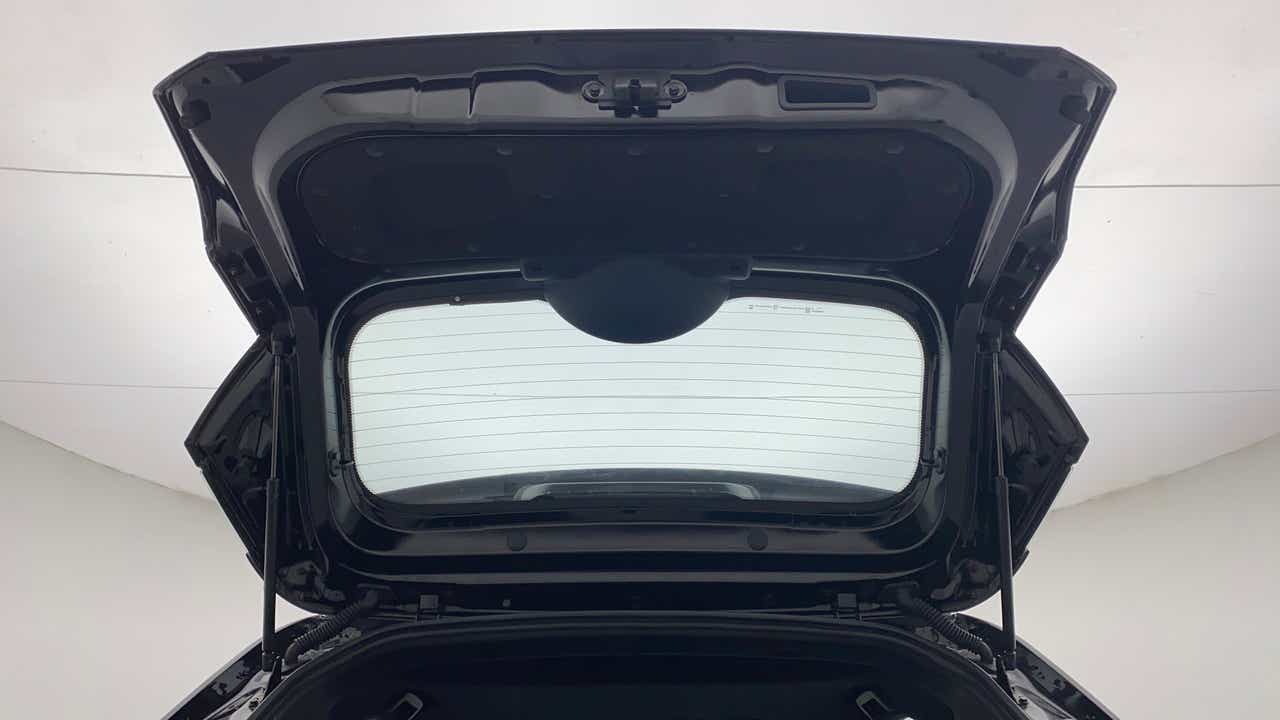 Boot lid interior of a Tata Nexon 2017-2023