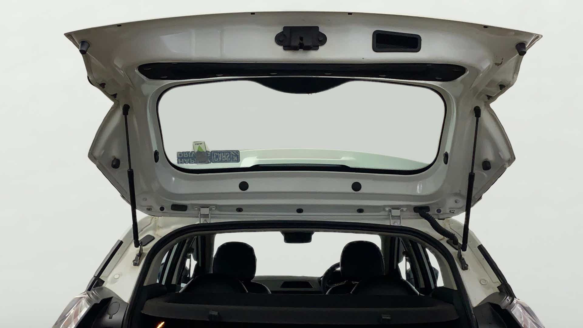 Open boot view of a Tata Nexon 2017-2023