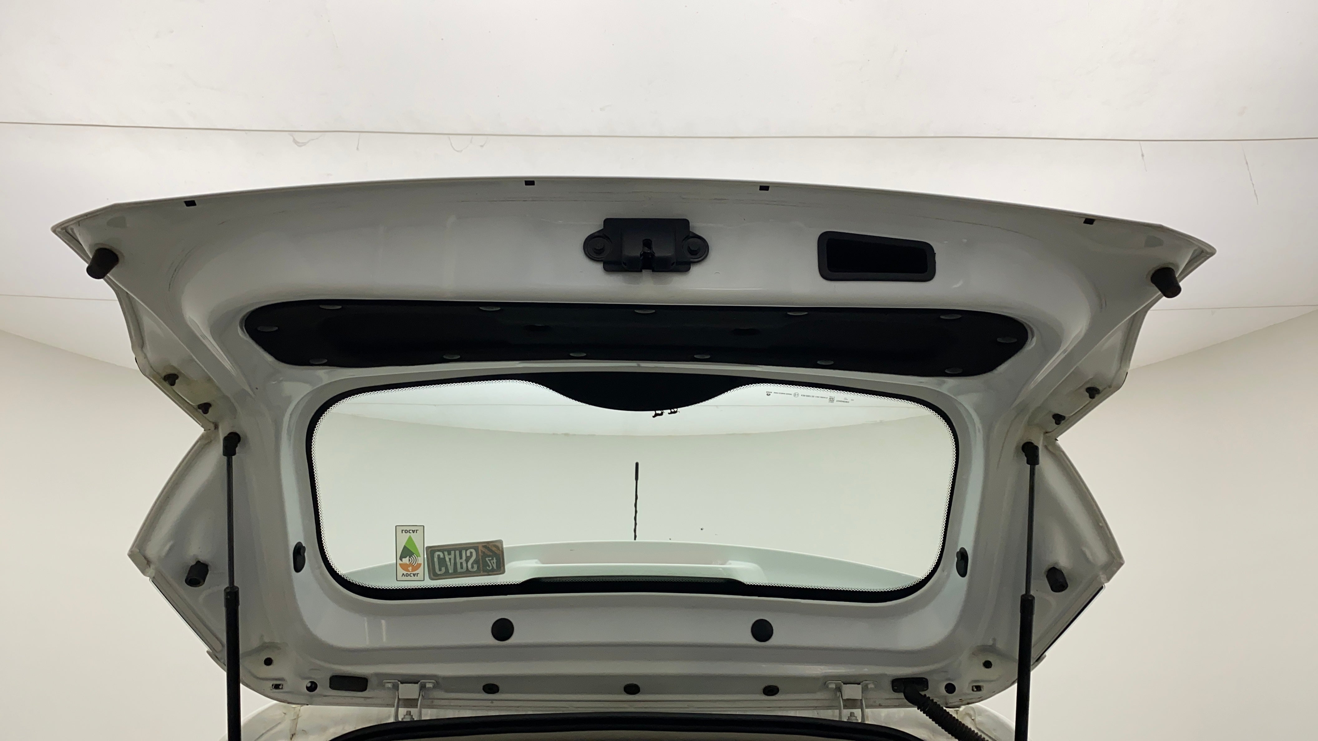 Tailgate interior view of a Tata Nexon 2017-2023