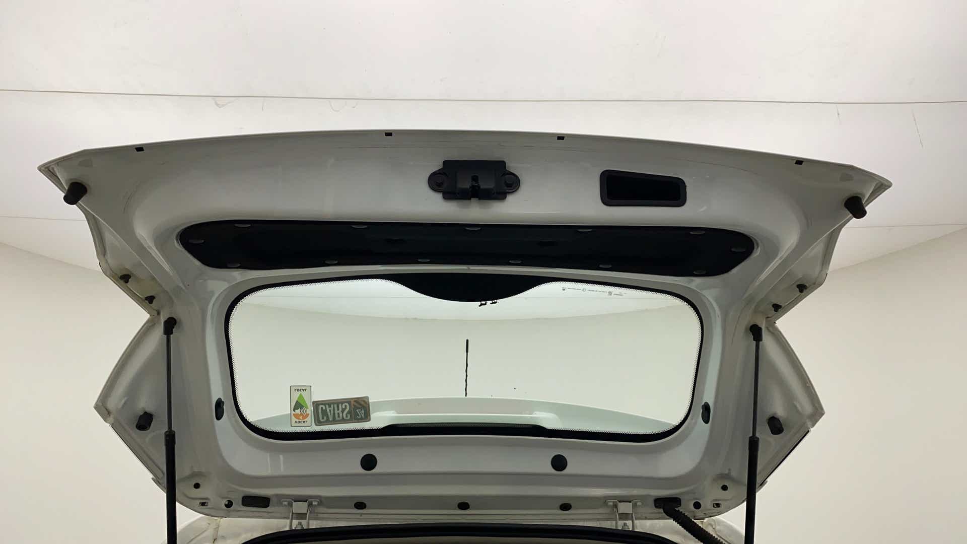 Tailgate interior view of a Tata Nexon 2017-2023