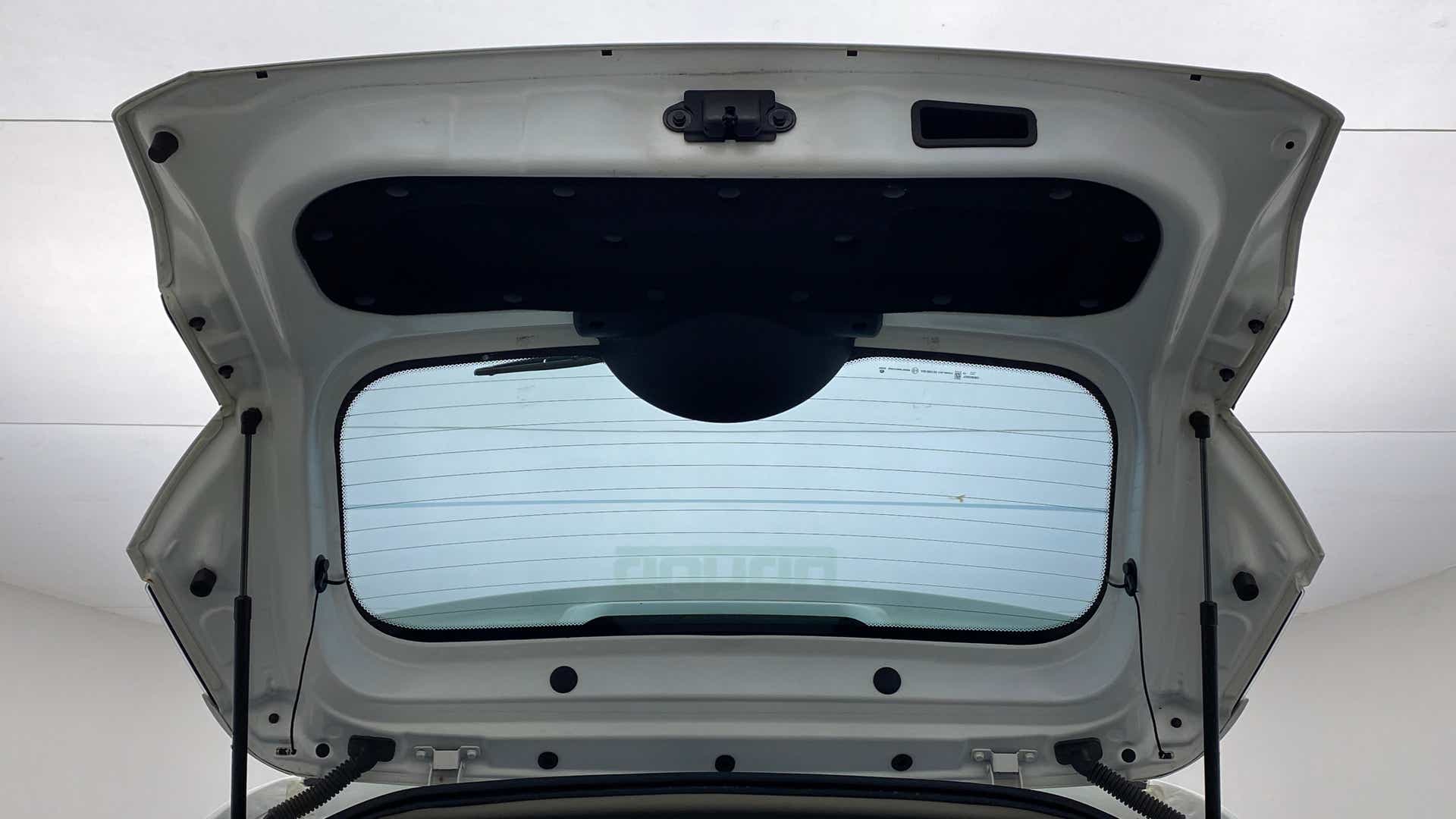 Boot lid interior view of a Tata Nexon 2017-2023