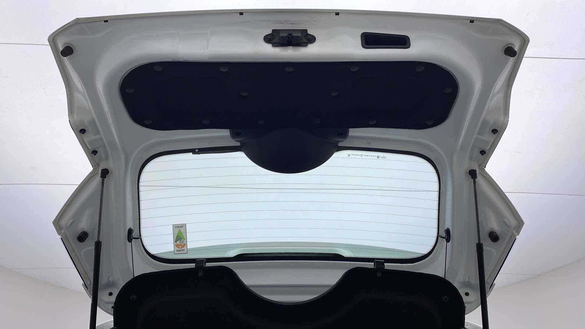 Boot lid interior view of a Tata Nexon 2017-2023