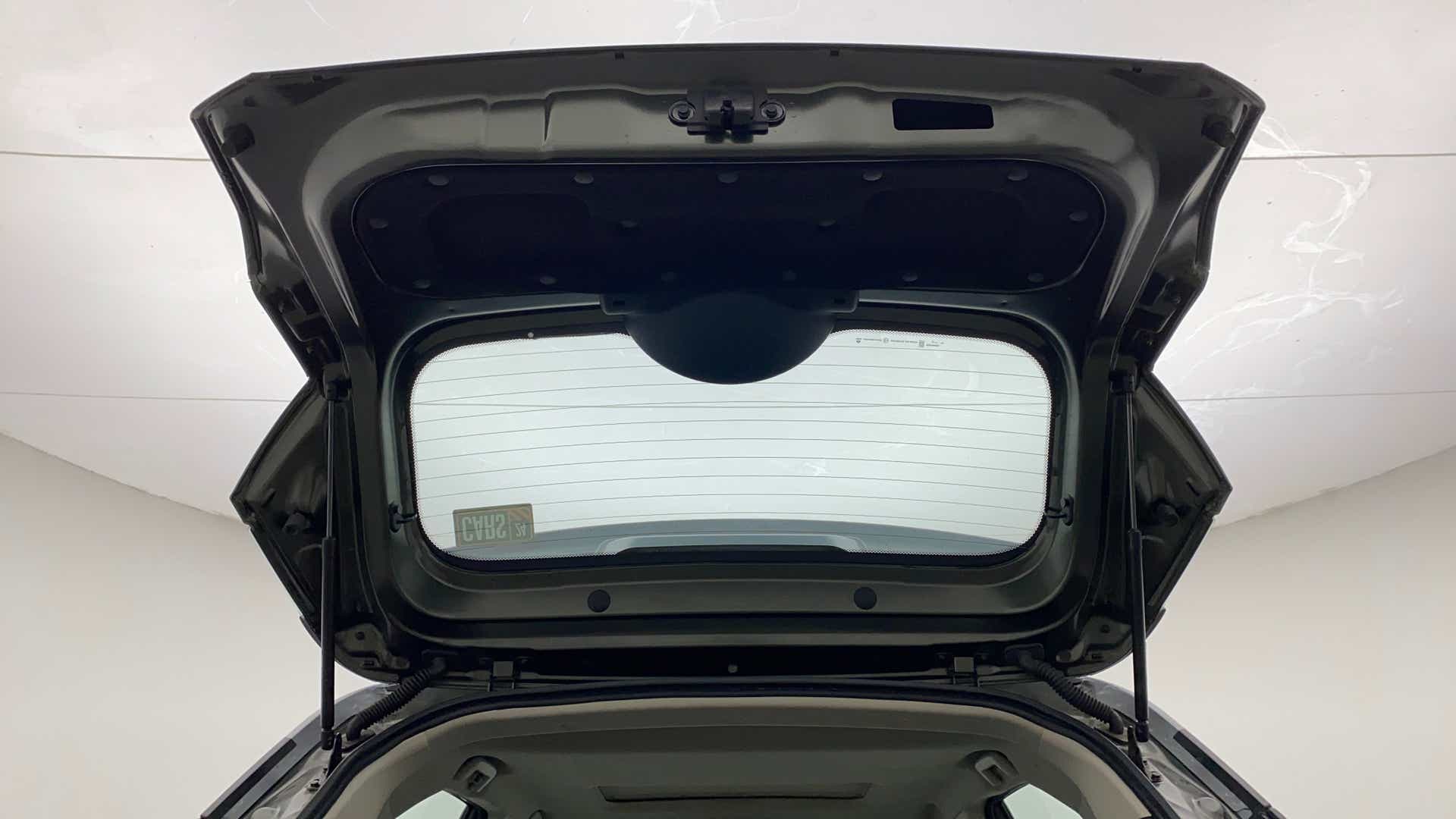 Boot lid interior view of a Tata Nexon 2017-2023
