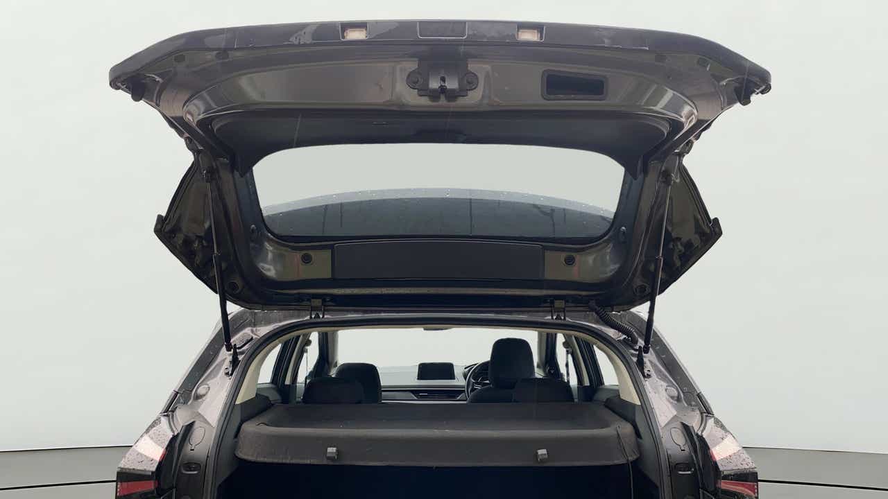 Open boot view of a Tata Nexon