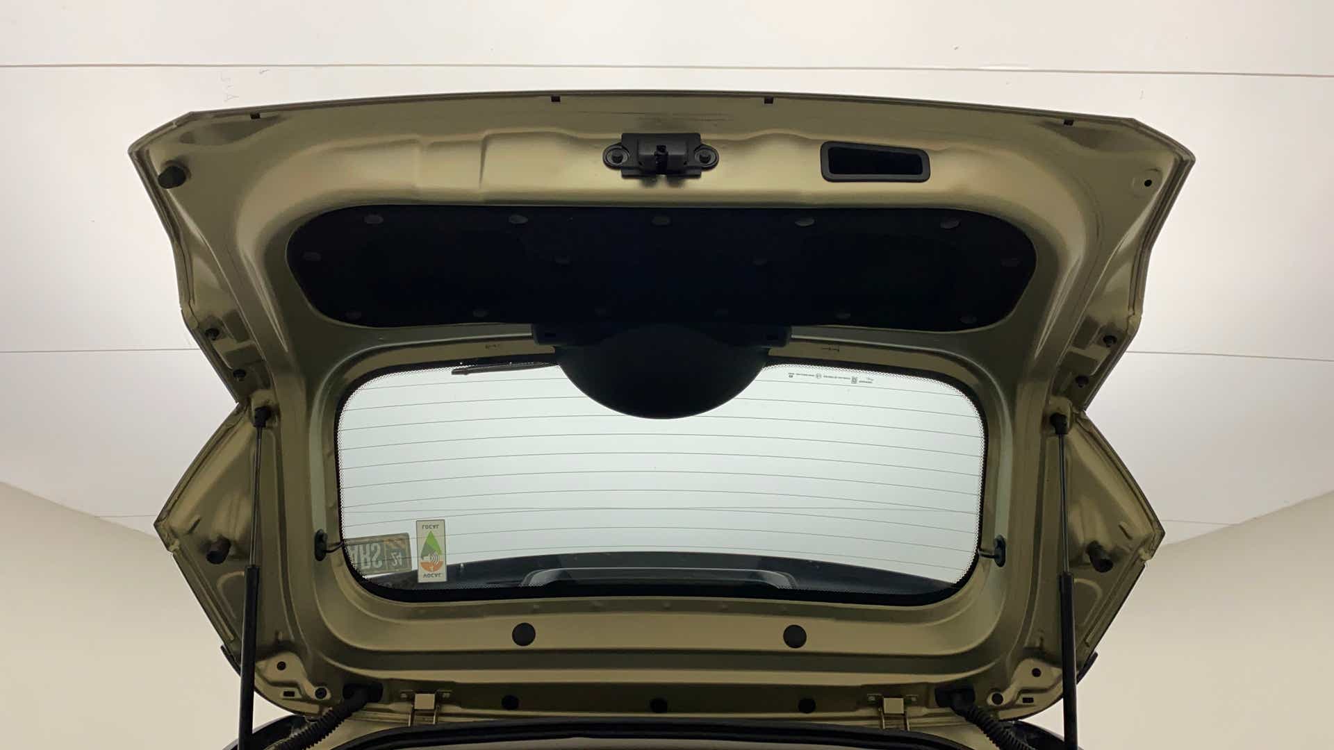 Boot lid interior view of a Tata Nexon 2017-2023