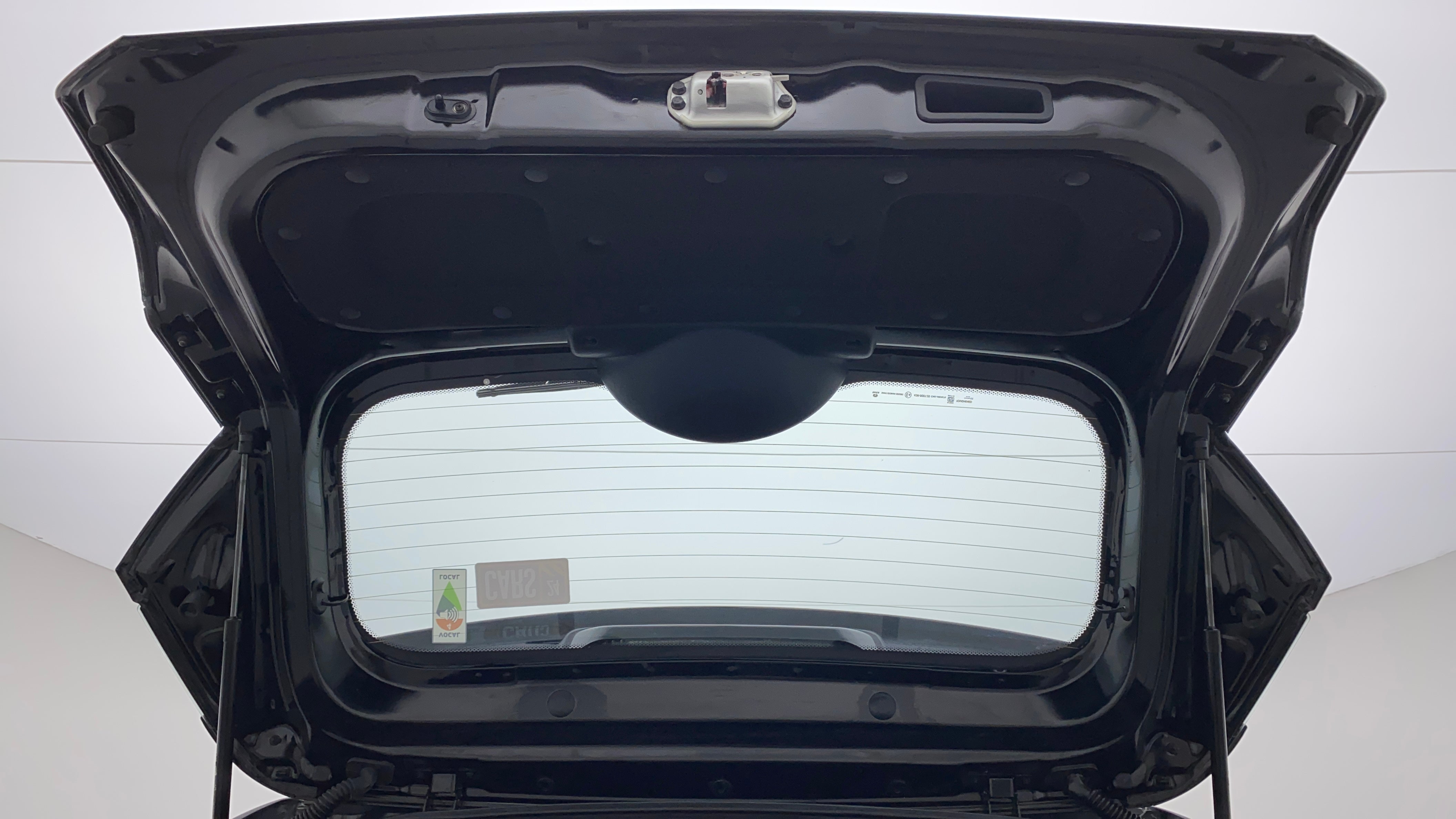 Inside view of tailgate of a Tata Nexon 2017-2023