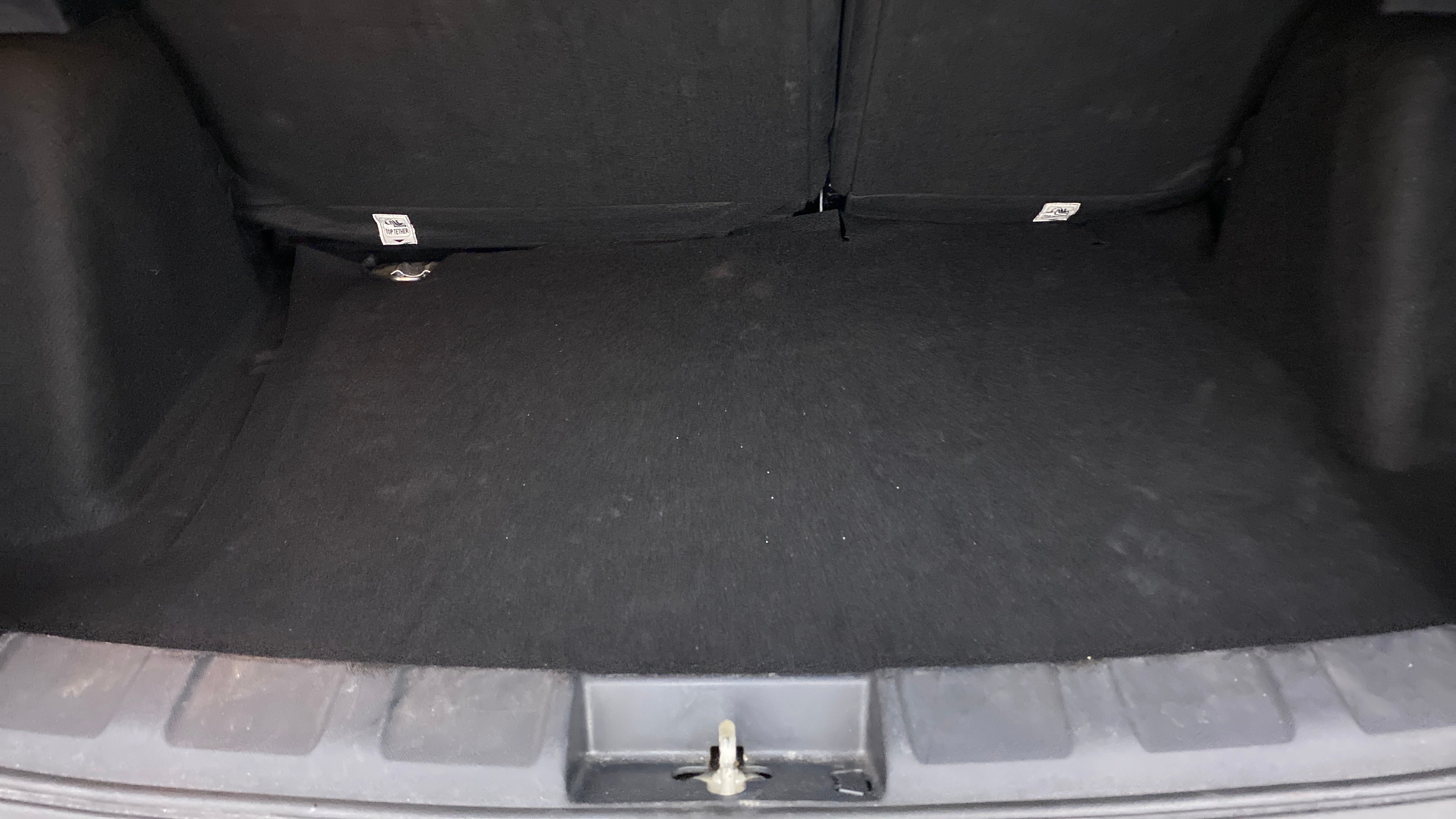Boot space of a Tata Nexon 2017-2023