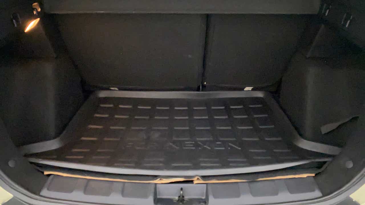 Boot space of a Tata Nexon 2017-2023