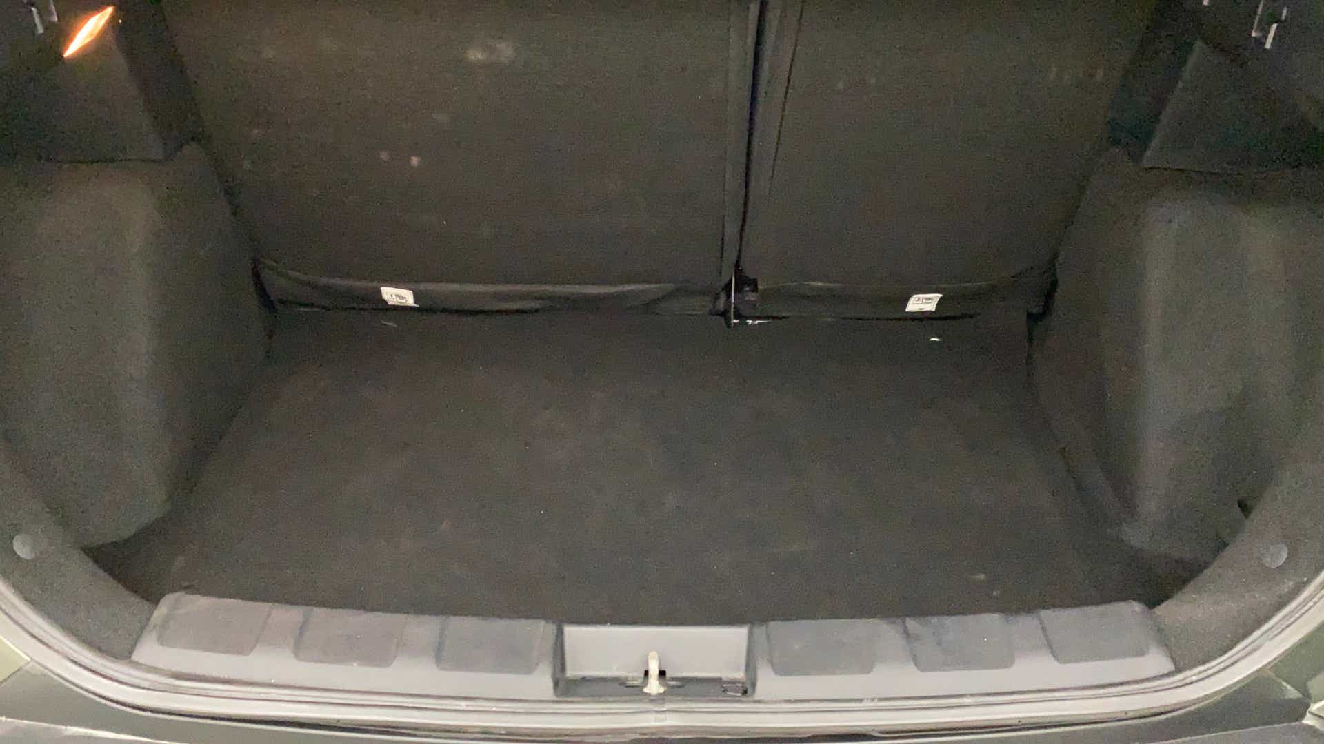 Boot space area of a Tata Nexon 2017-2023