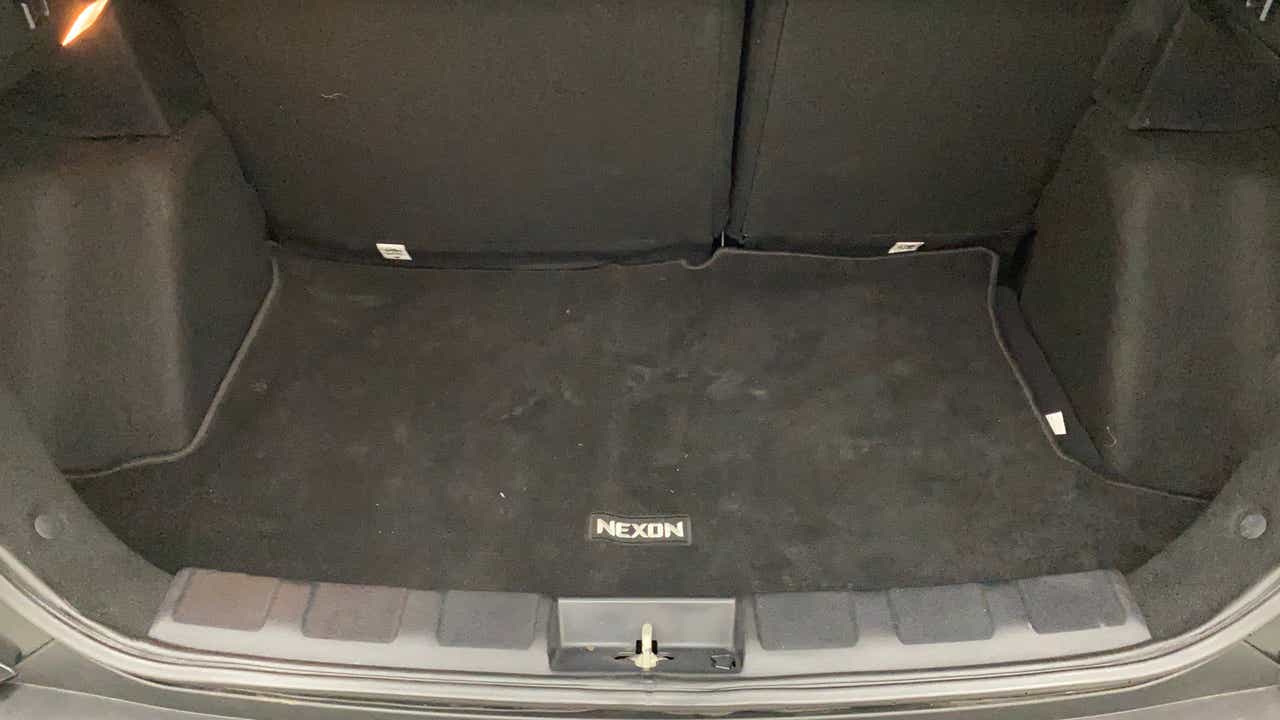 Boot area of a Tata Nexon 2017-2023