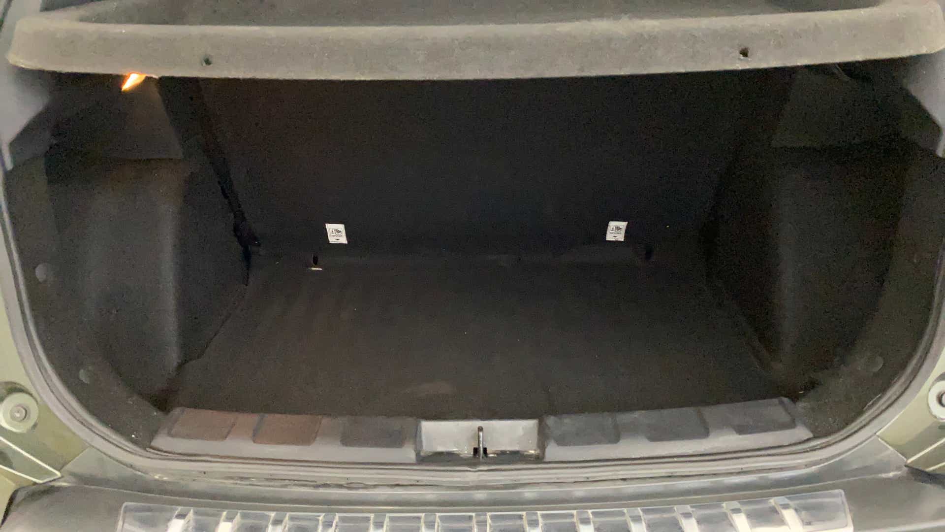 Boot space of a Tata Nexon 2017-2023