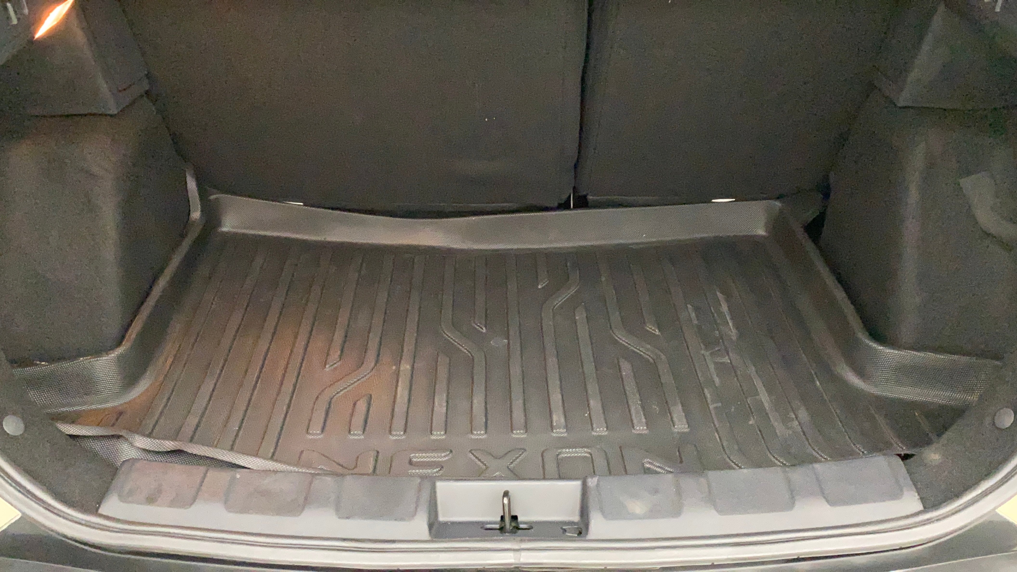 Boot space of a Tata Nexon 2017-2023