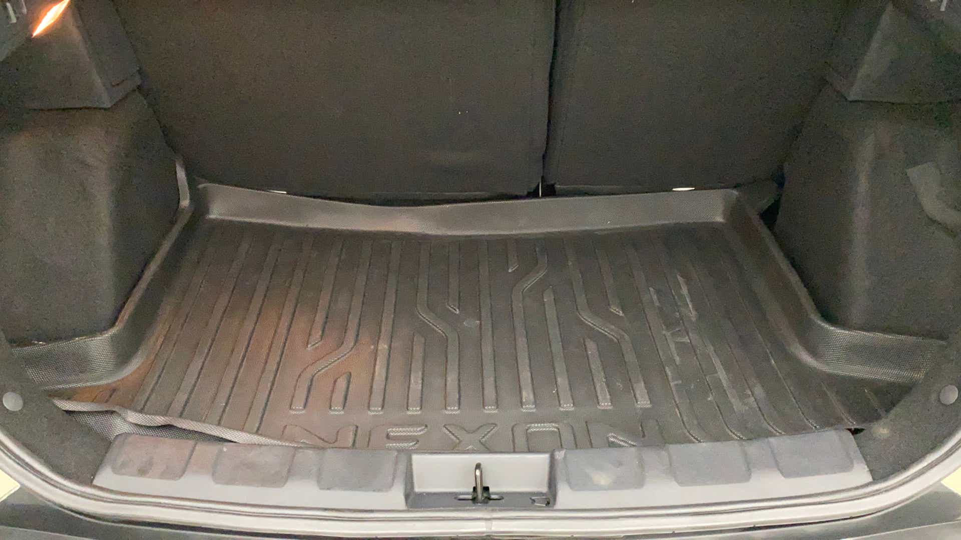Boot space of a Tata Nexon 2017-2023