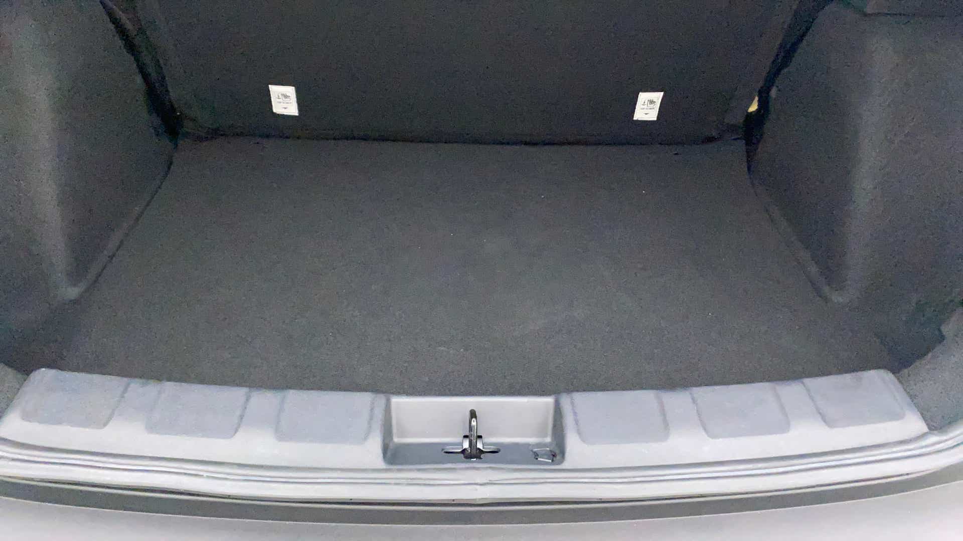 Boot space area of a Tata Nexon 2017-2023