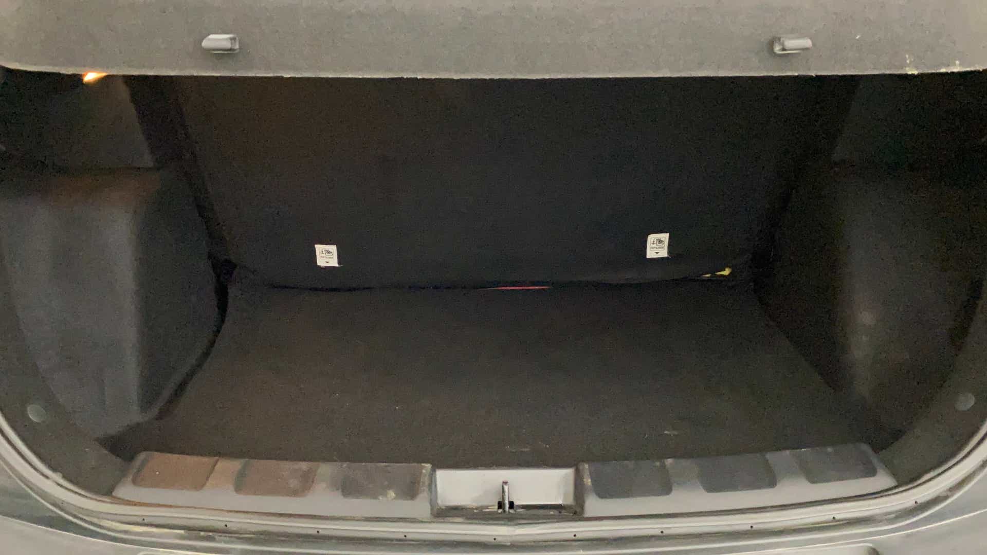 Boot space of a Tata Nexon