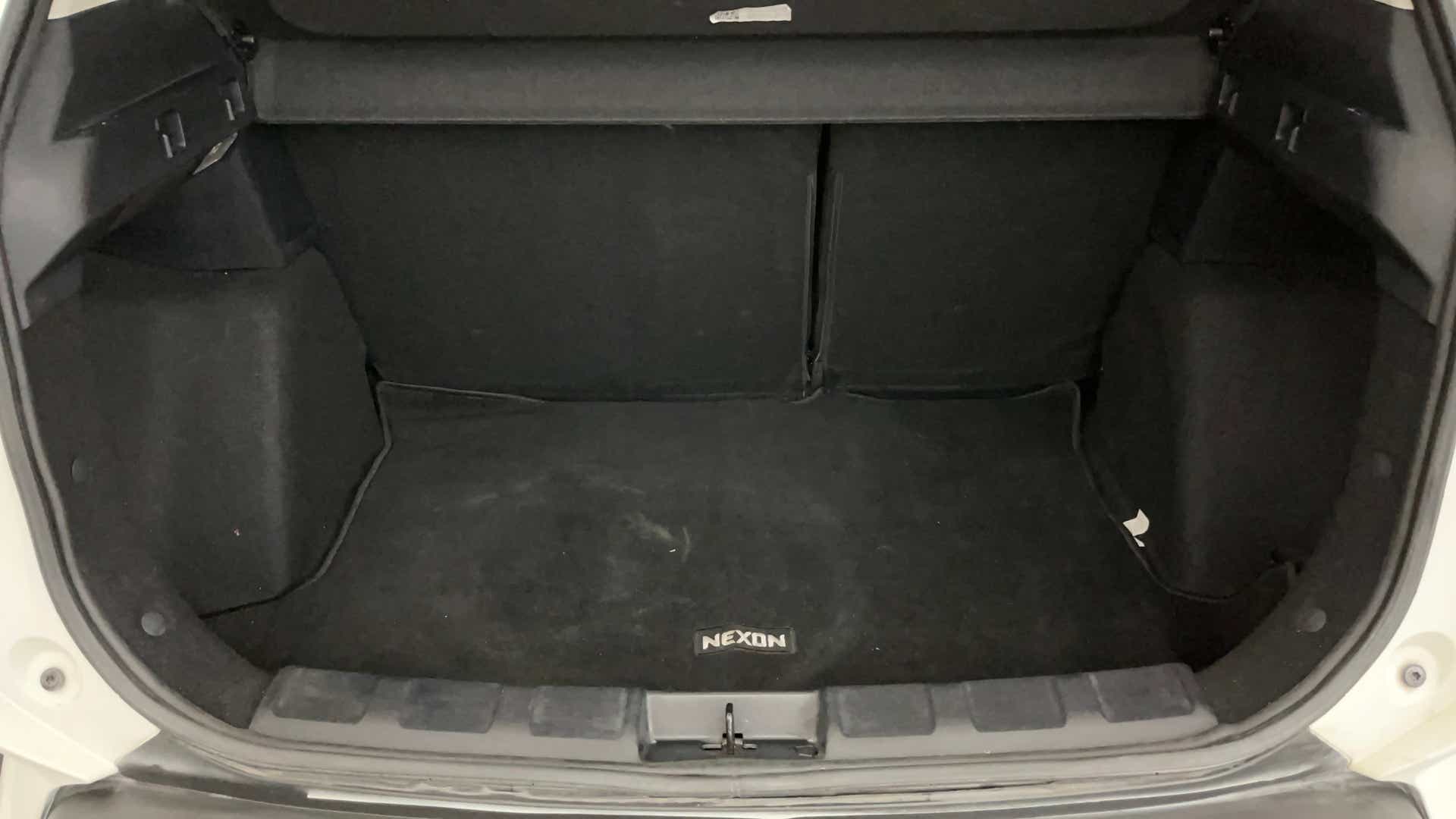 Boot space of a Tata Nexon 2017-2023