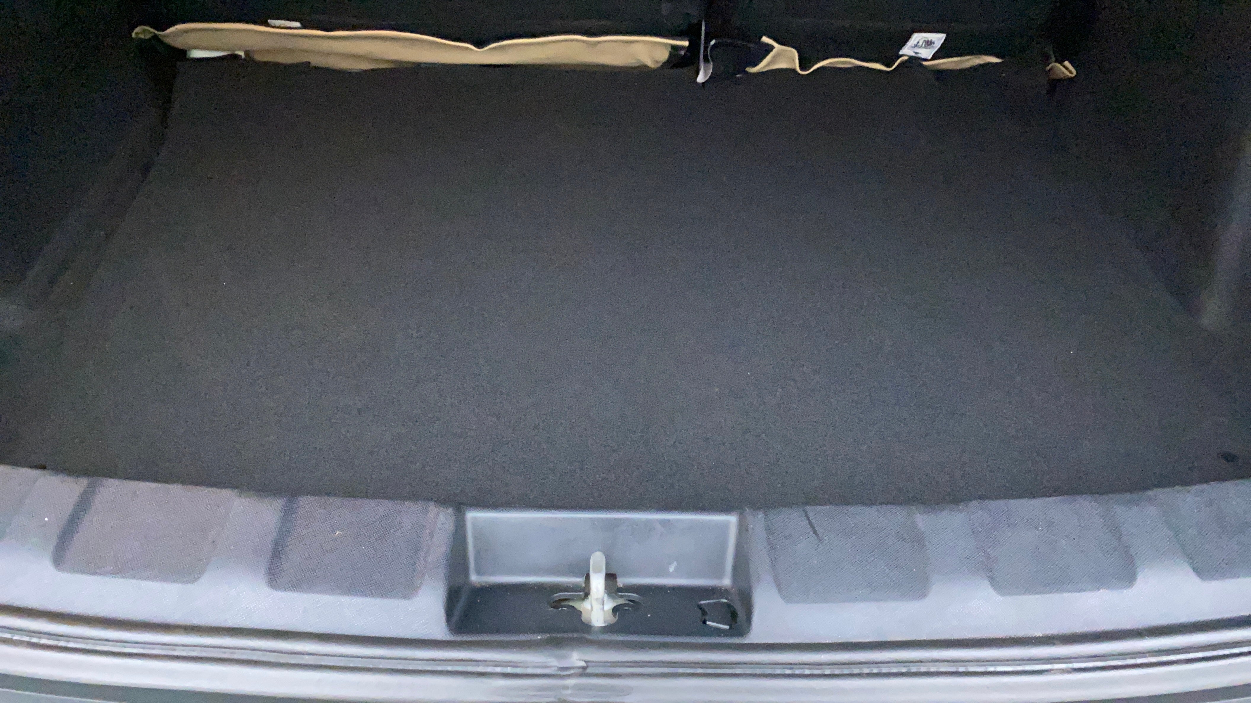 Boot space of a Tata Nexon 2017-2023