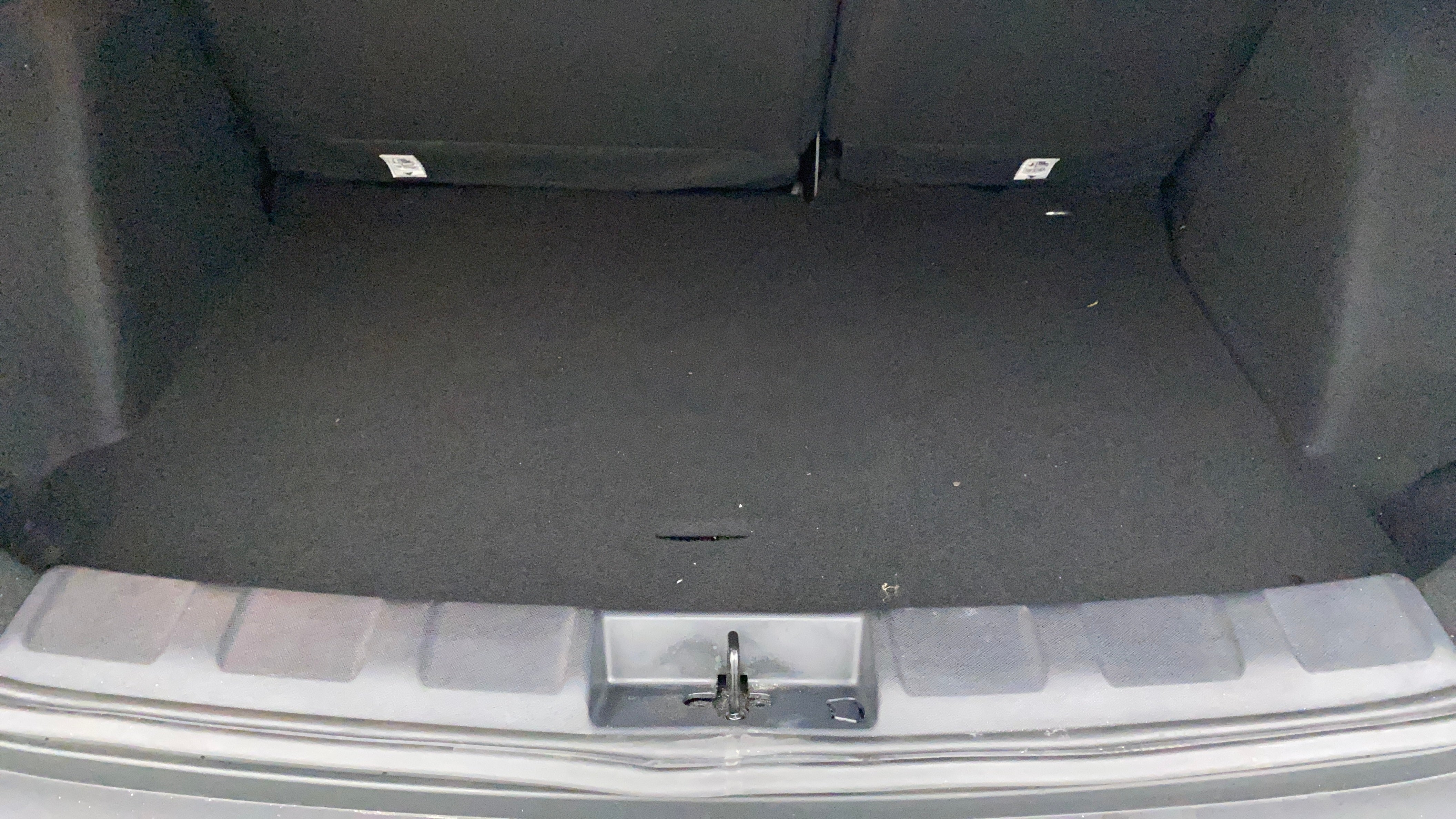Boot space of a Tata Nexon 2017-2023