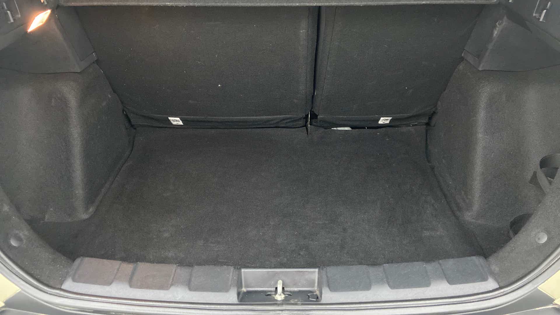 Boot space view of a Tata Nexon 2017-2023