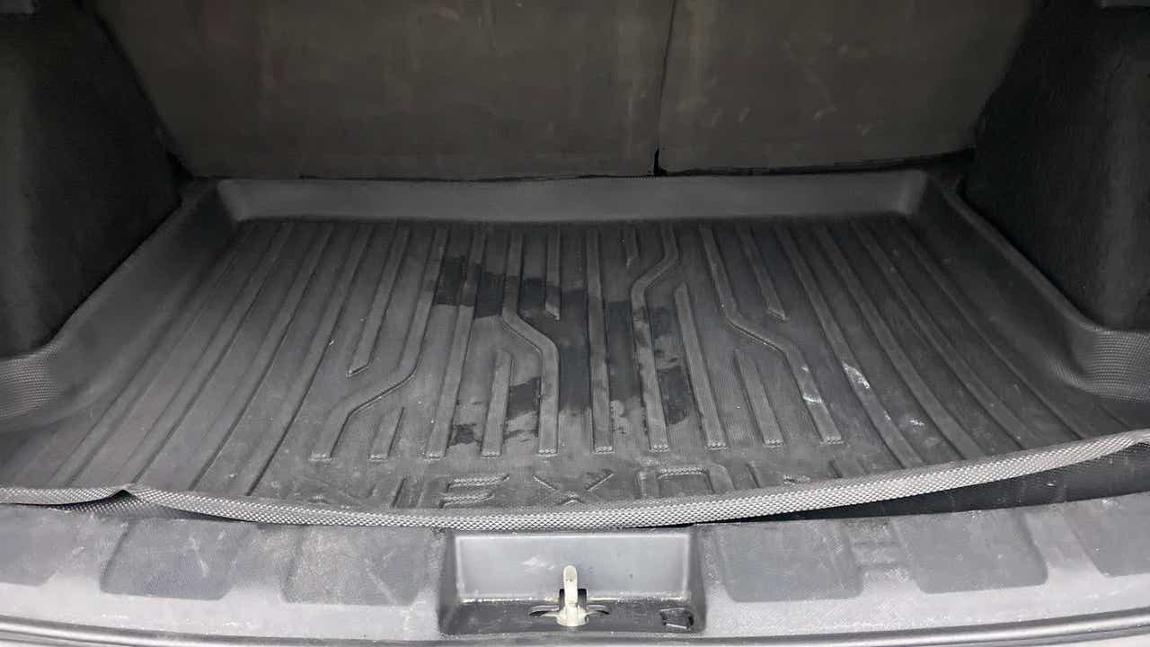 Boot space area of a Tata Nexon 2017-2023