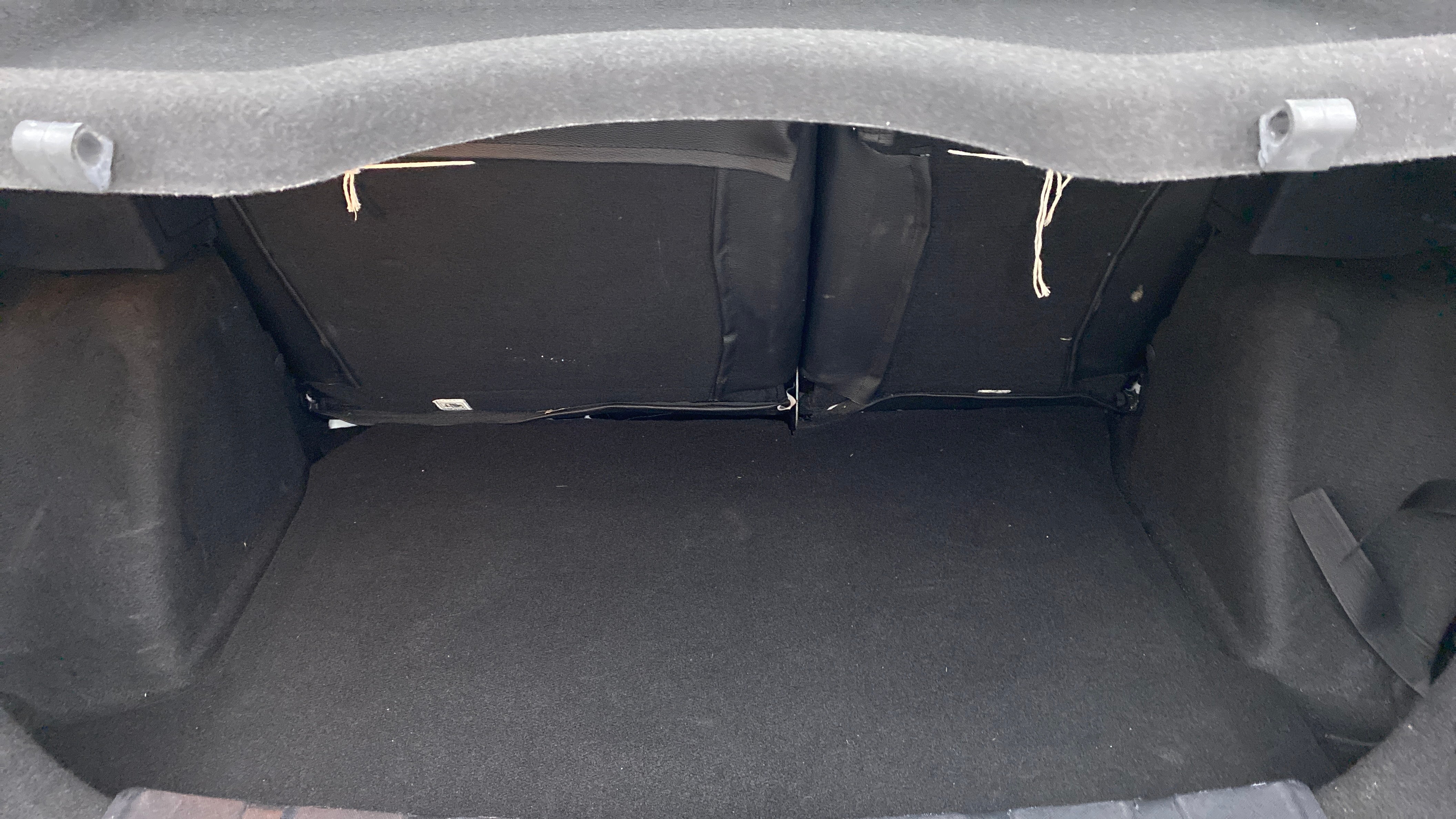 Boot space of a Tata Nexon 2017-2023