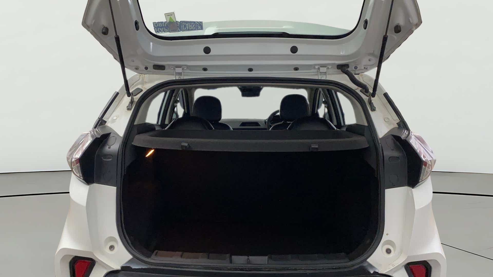 Boot view of a Tata Nexon 2017-2023