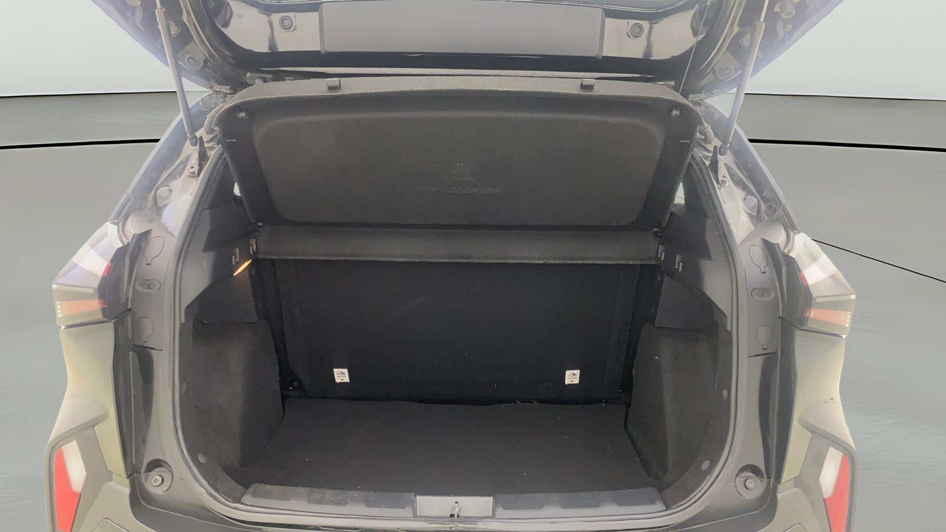 Boot space view of a Tata Nexon
